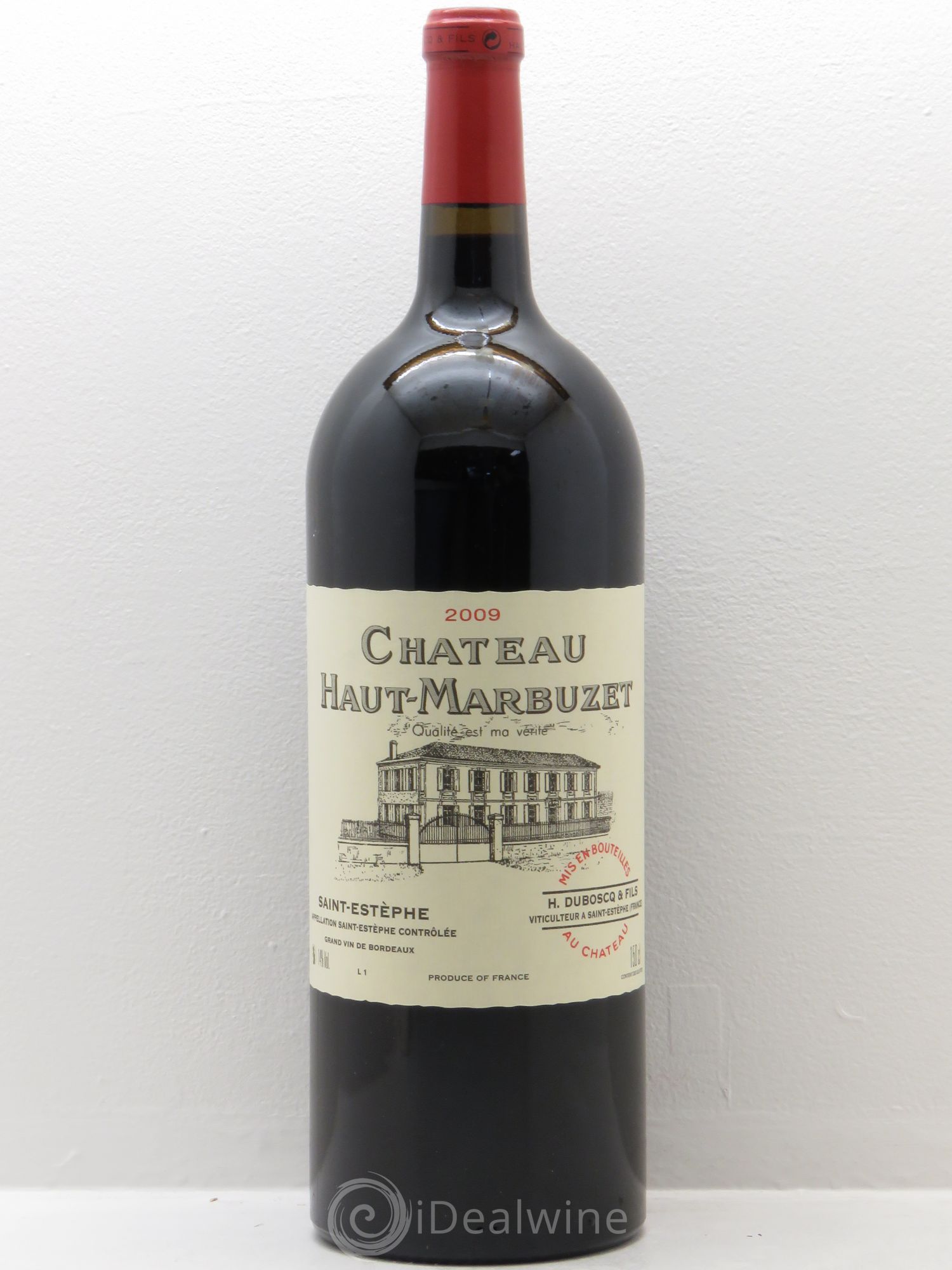 Château Haut Marbuzet 2009 - Lot de 1 magnum - 0