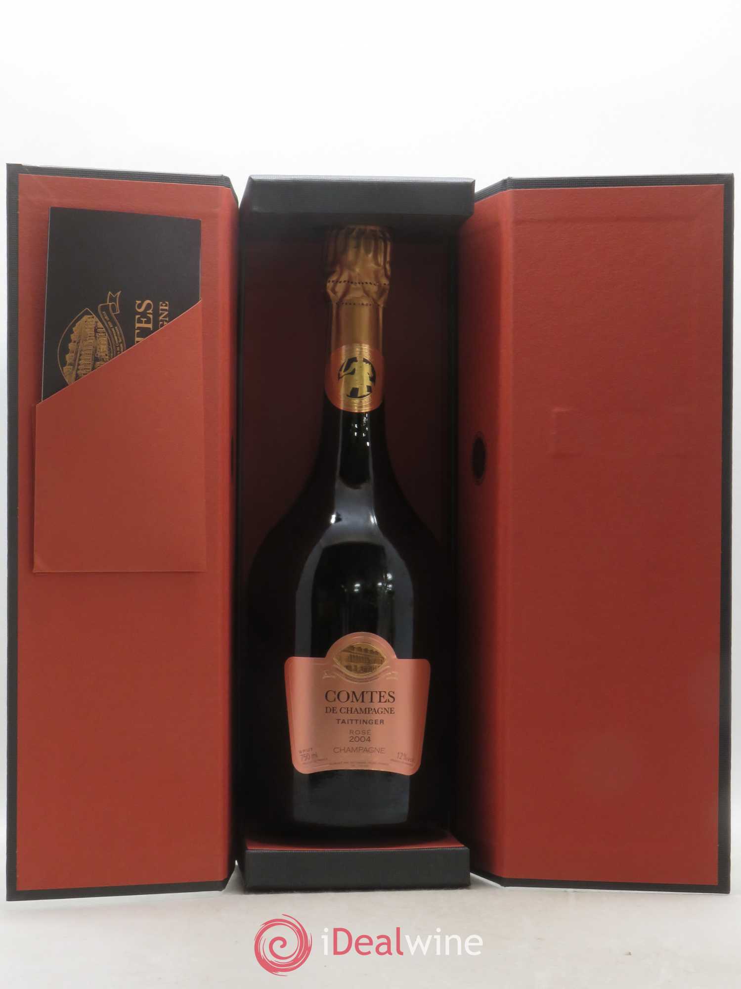 Comtes de Champagne Rosé Grand Cru Brut Taittinger 2004 - Lot de 1 bouteille - 1