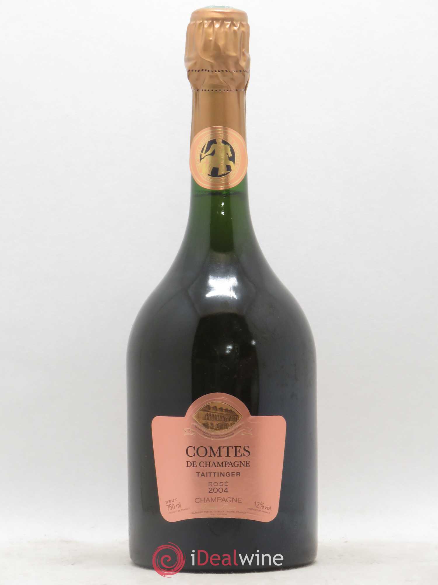Comtes de Champagne Rosé Grand Cru Brut Taittinger 2004 - Lot de 1 bouteille - 0