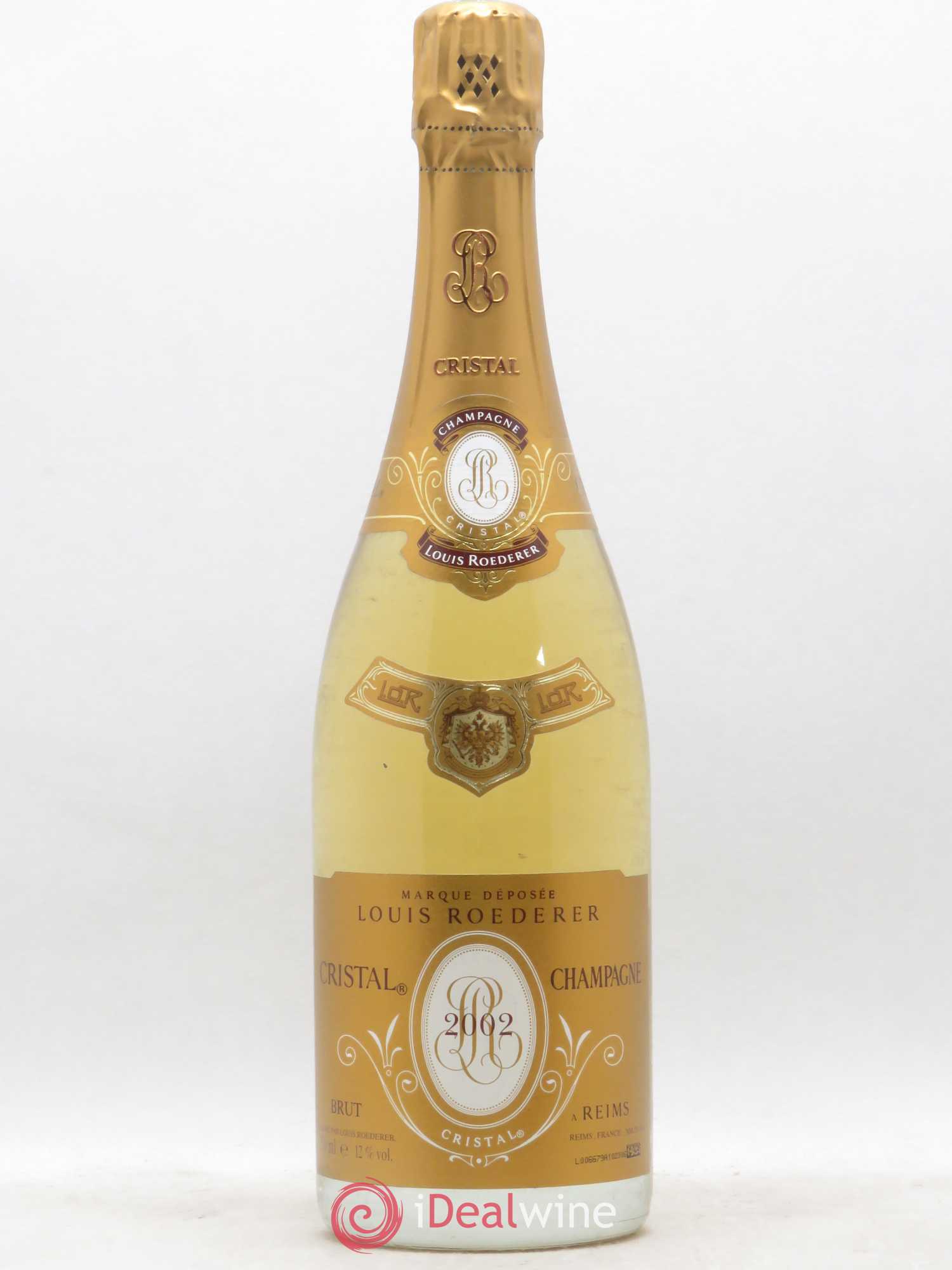 Cristal Louis Roederer 2002 - Lot de 1 bouteille - 0