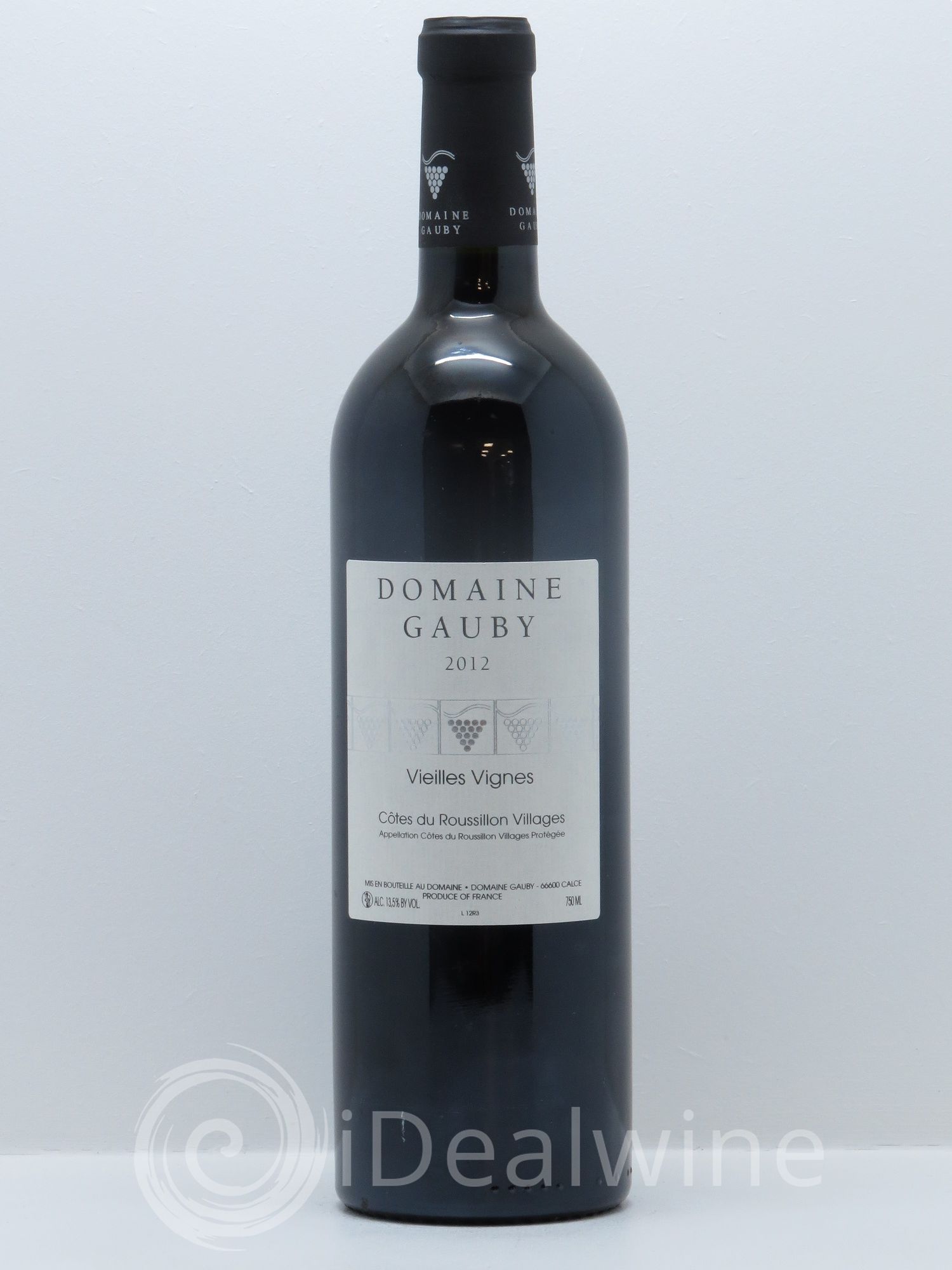Côtes du Roussillon Villages Vieilles vignes Gauby (Domaine) 2012 - Lot de 1 bouteille - 0