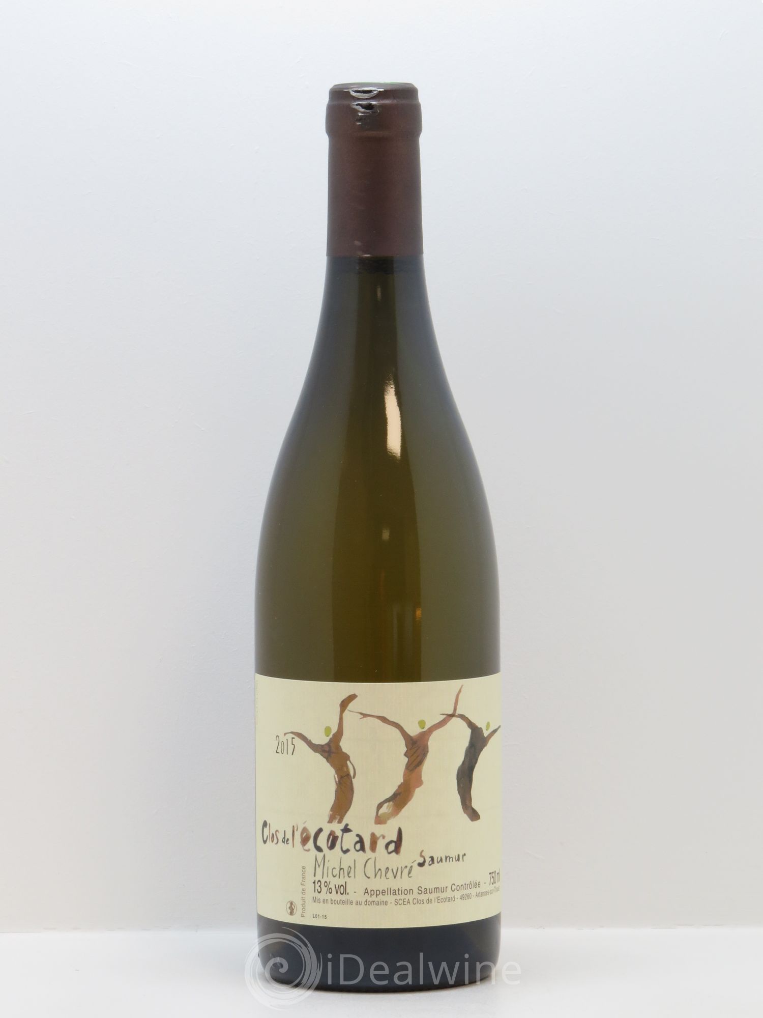 Saumur Clos de l'Ecotard - Michel Chevré 2015 - Lot de 1 bouteille - 0
