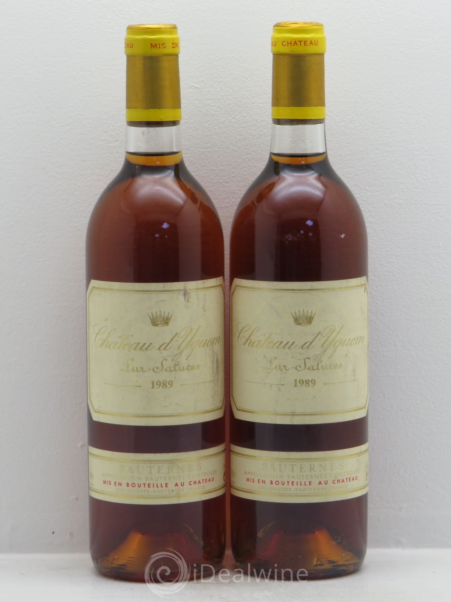 Château d' Yquem 1er Cru Classé Supérieur 1989 - Lotto di 2 bottiglie - 0