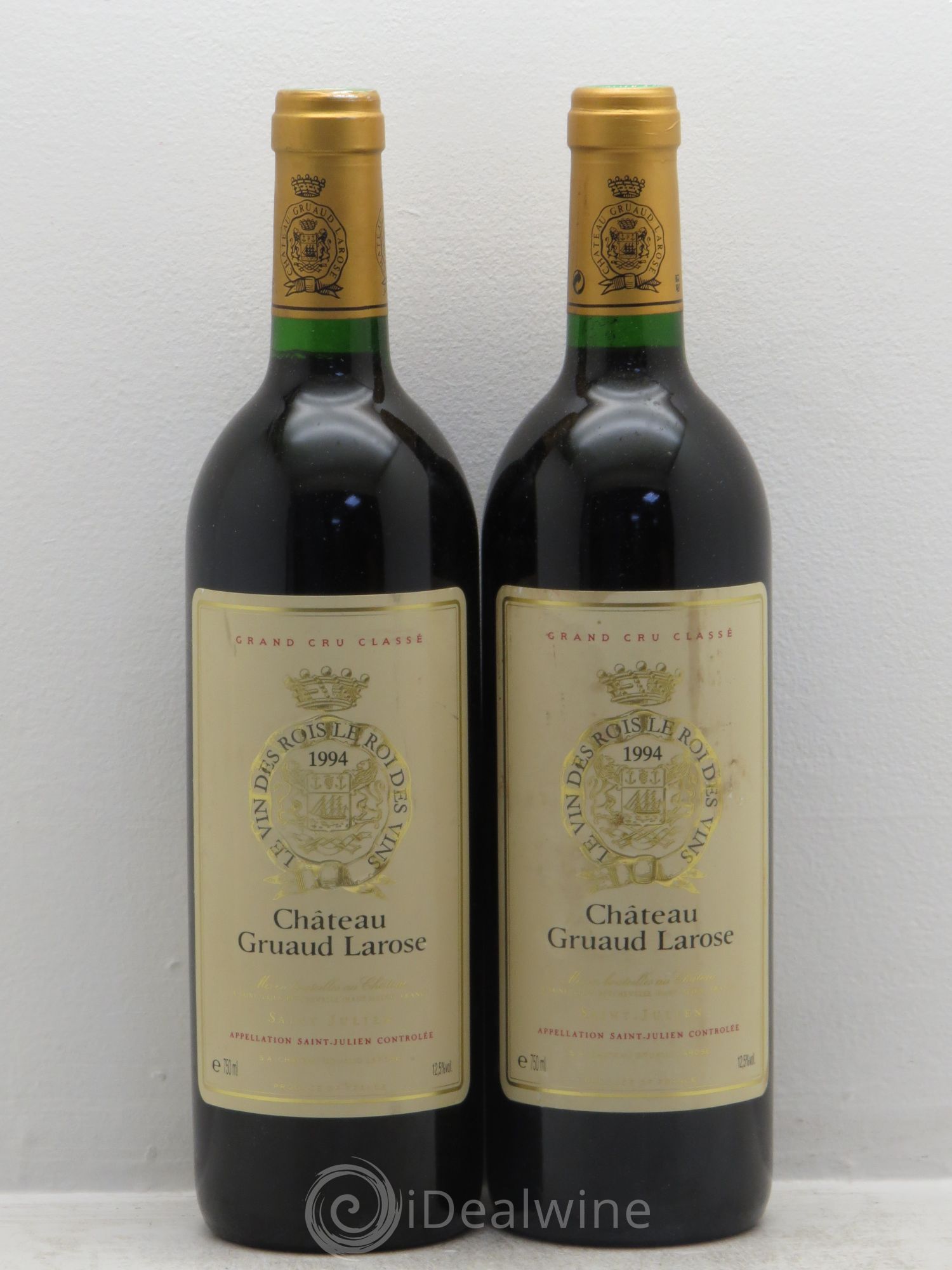 Château Gruaud Larose 2ème Grand Cru Classé 1994 - Lot de 2 bouteilles - 0