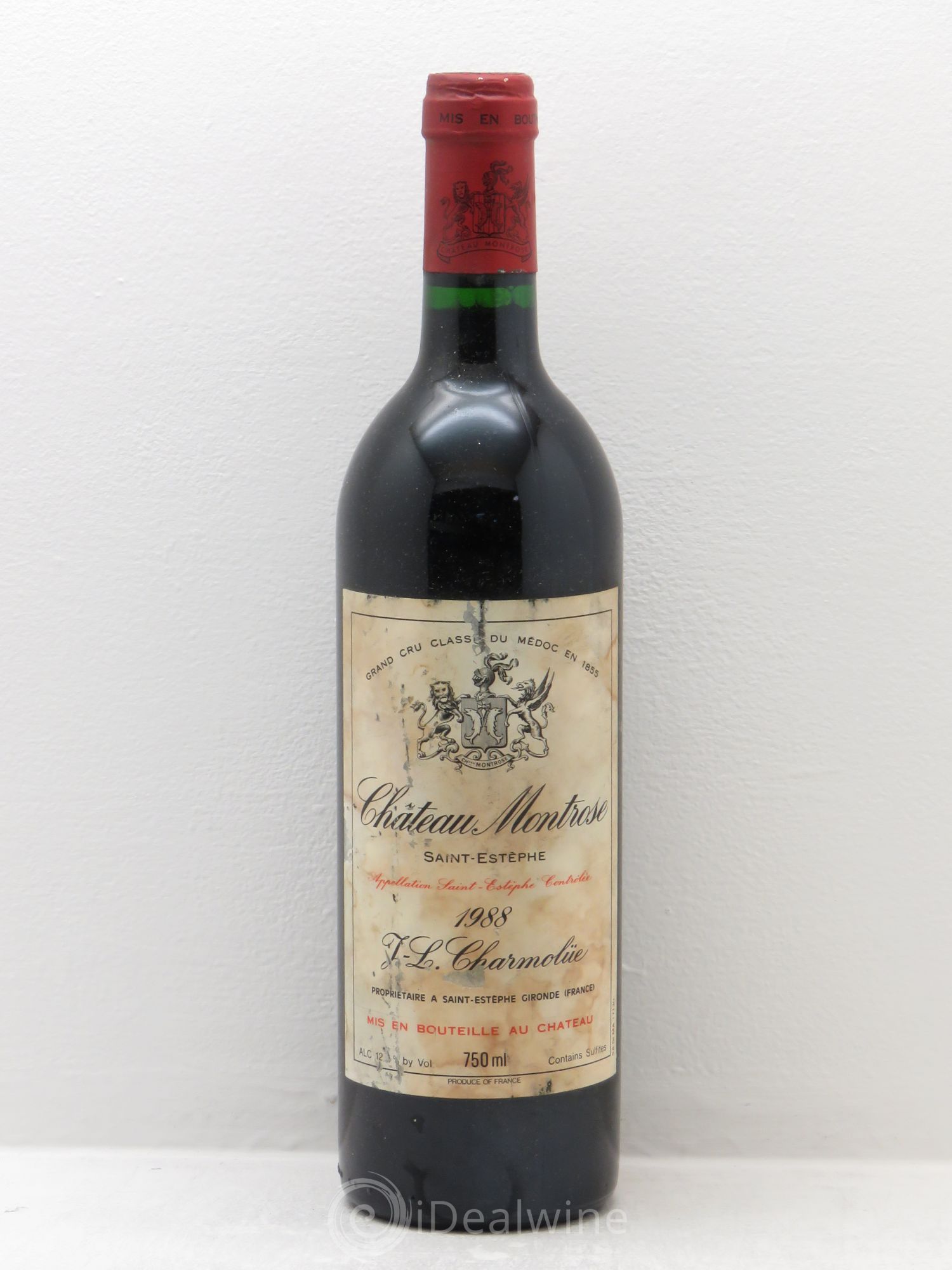 Château Montrose 2ème Grand Cru Classé 1988 - Lot de 1 bouteille - 0