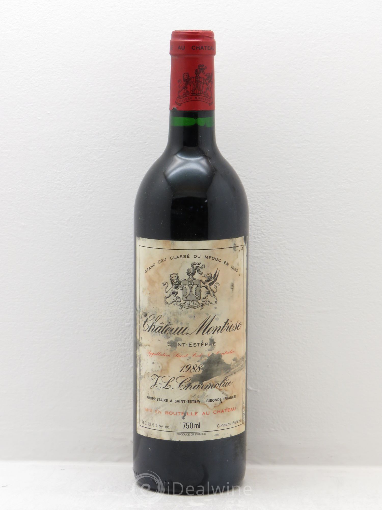 Château Montrose 2ème Grand Cru Classé 1988 - Lot de 1 bouteille - 0