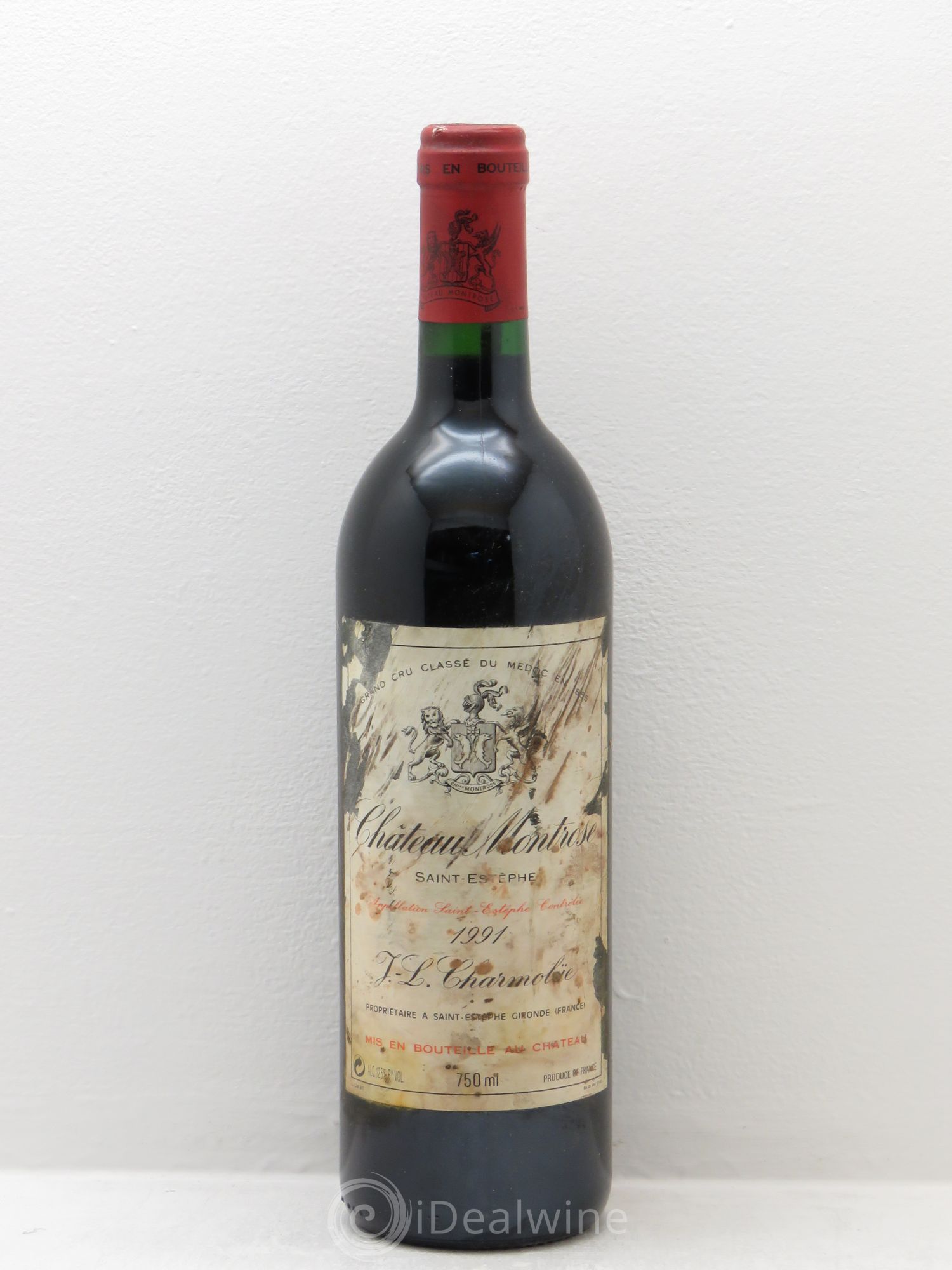 Château Montrose 2ème Grand Cru Classé 1991 - Lot de 1 bouteille - 0