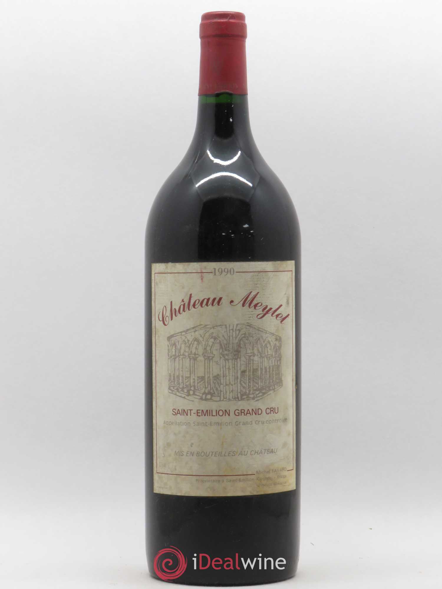 Saint-Émilion Grand Cru Château Meylet 1990 - Lot de 1 magnum - 0