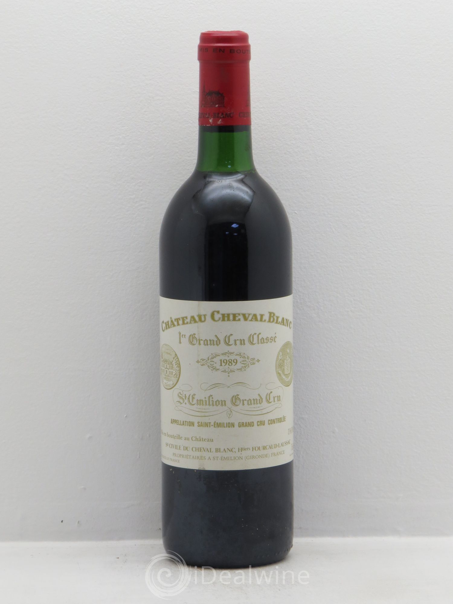 Château Cheval Blanc 1er Grand Cru Classé A 1989 - Lot de 1 bouteille - 0