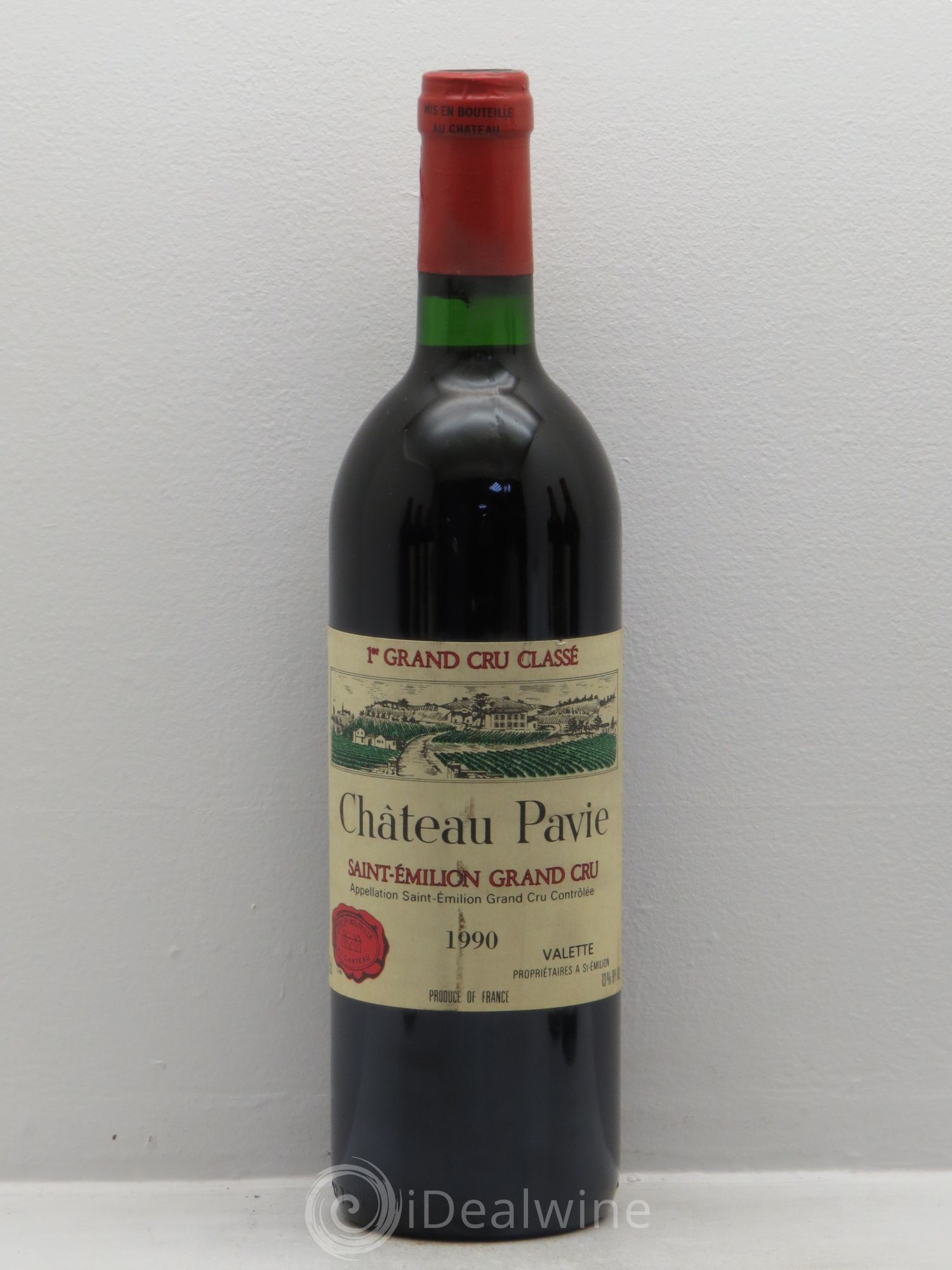 Château Pavie 1er Grand Cru Classé A 1990 - Lot de 6 bouteilles - 0