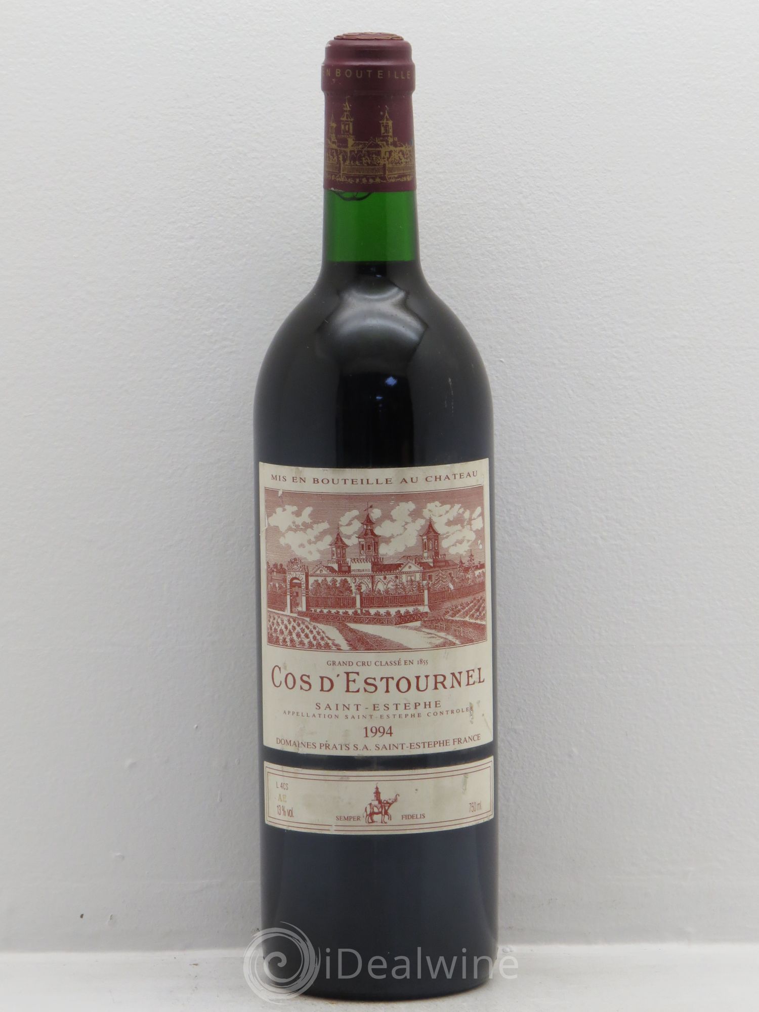 Cos d'Estournel 2ème Grand Cru Classé 1994 - Lot de 1 bouteille - 0