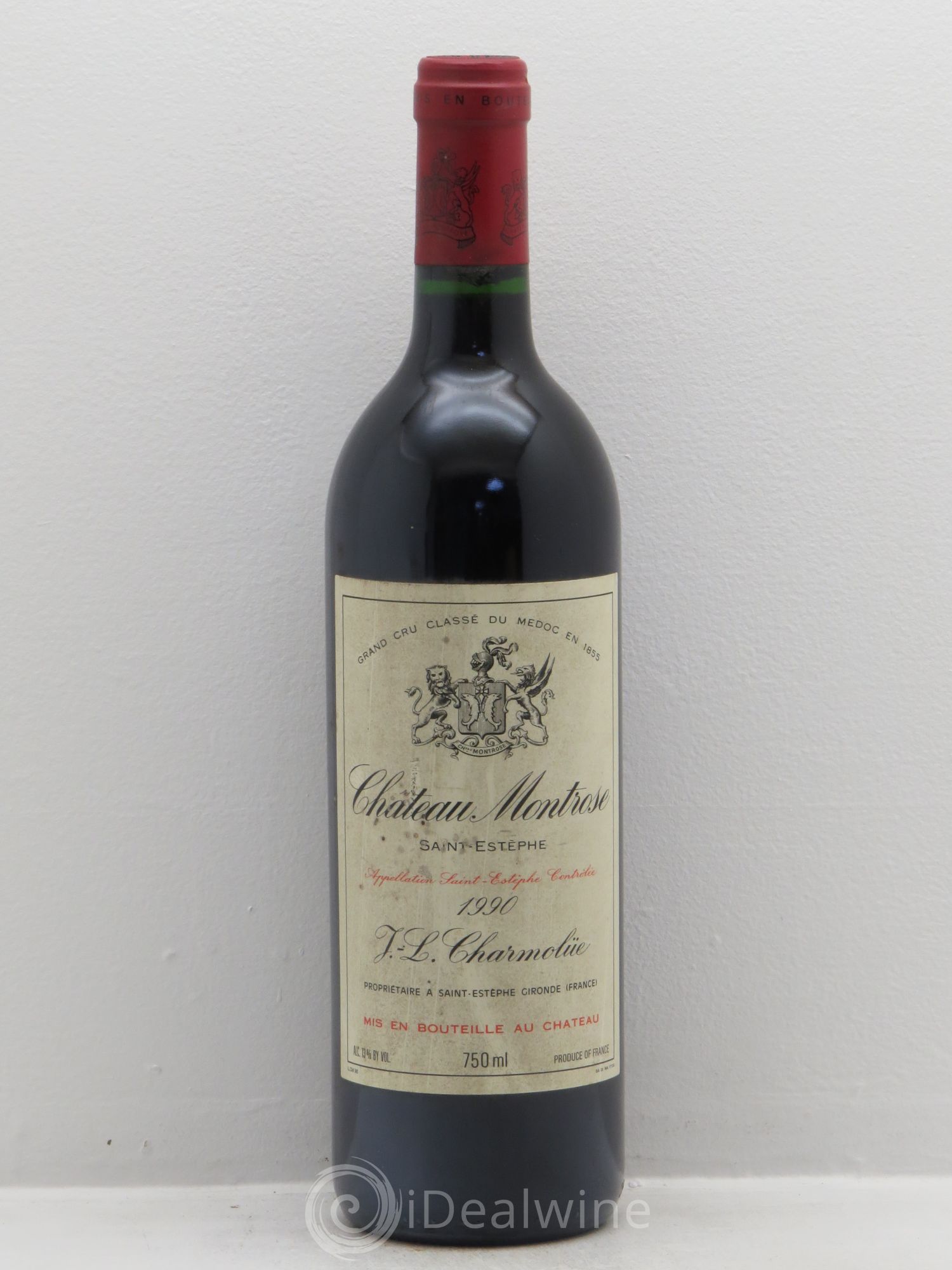 Château Montrose 2ème Grand Cru Classé 1990 - Lot de 1 bouteille - 0