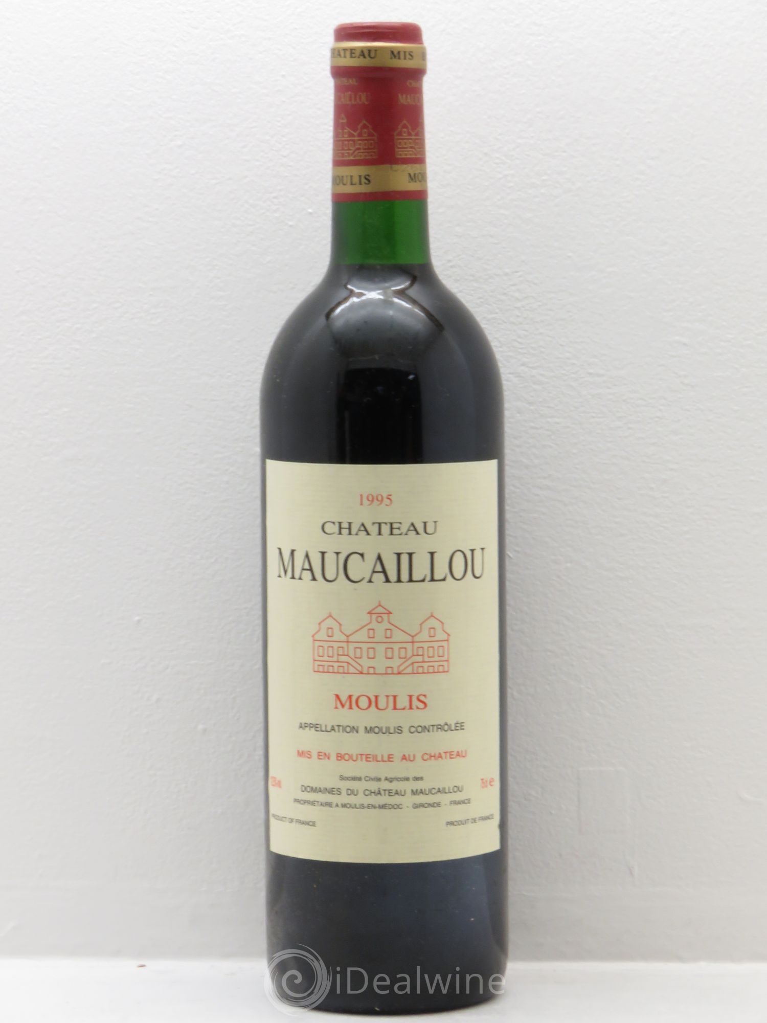 Château Maucaillou 1995 - Lot de 1 bouteille - 0