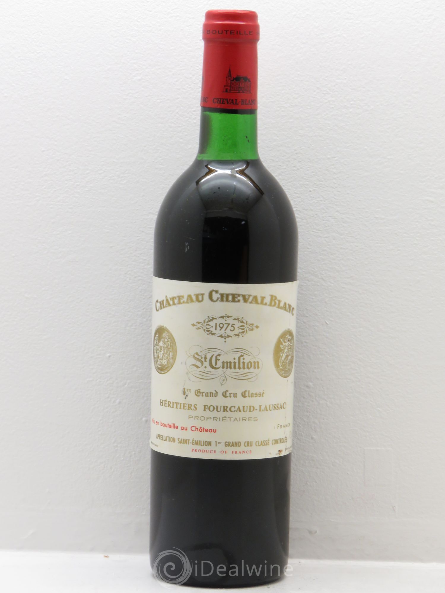 Château Cheval Blanc 1er Grand Cru Classé A 1975 - Lot de 1 bouteille - 0