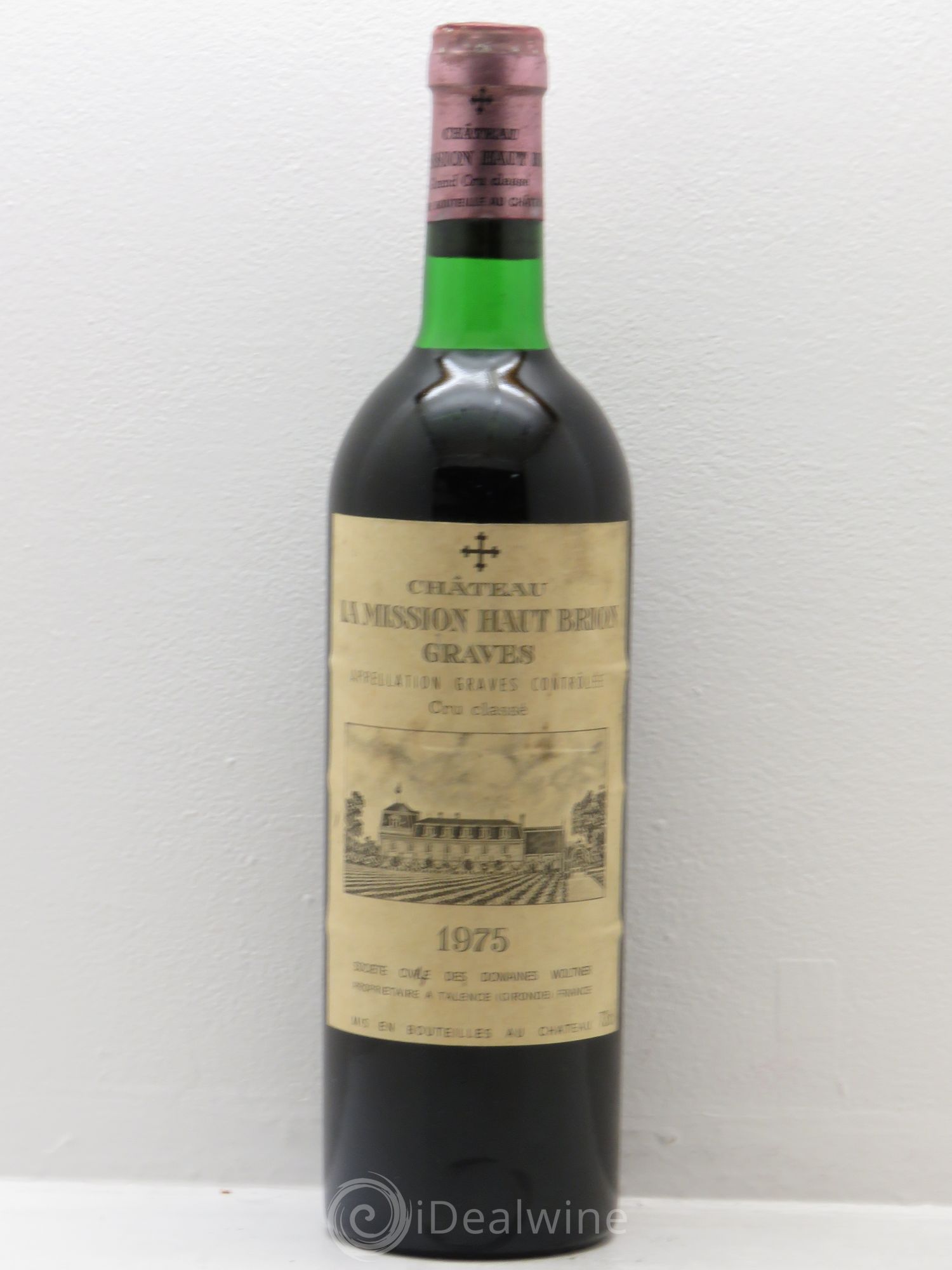 Château la Mission Haut-Brion Cru Classé de Graves 1975 - Lot de 1 bouteille - 0