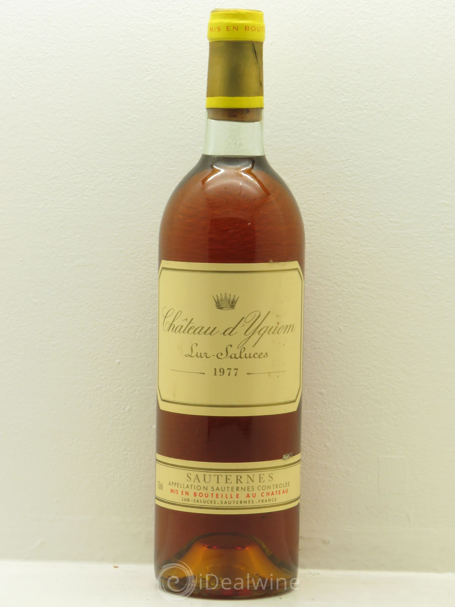 Château d' Yquem 1er Cru Classé Supérieur 1977 - Lotto di 1 bottiglia - 0