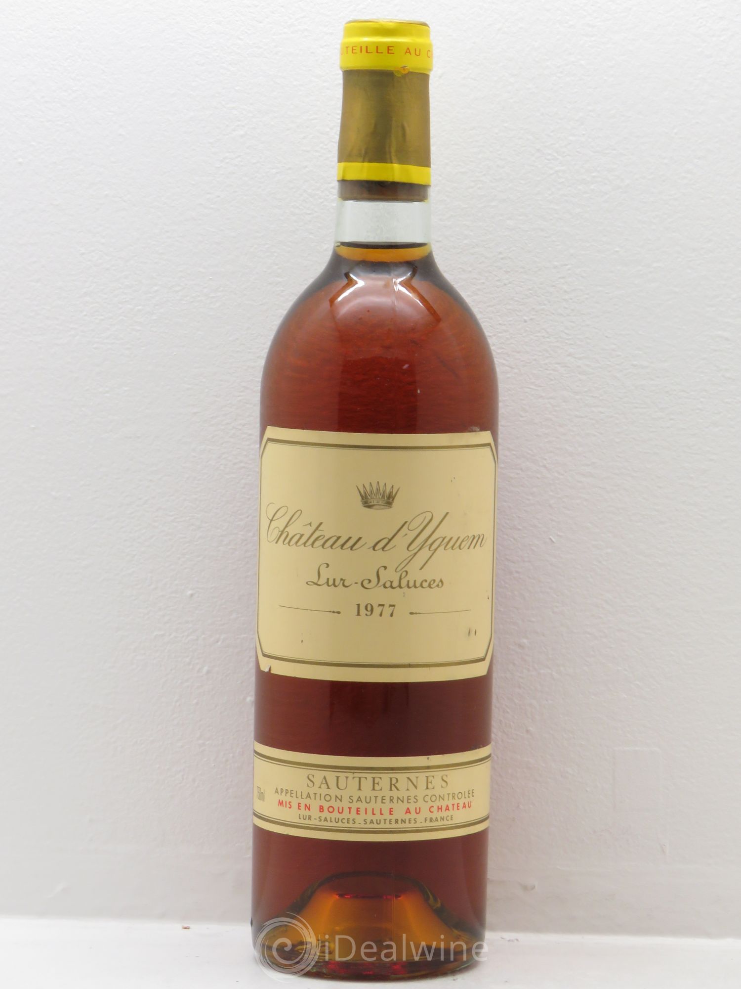 Château d' Yquem 1er Cru Classé Supérieur 1977 - Lotto di 1 bottiglia - 0