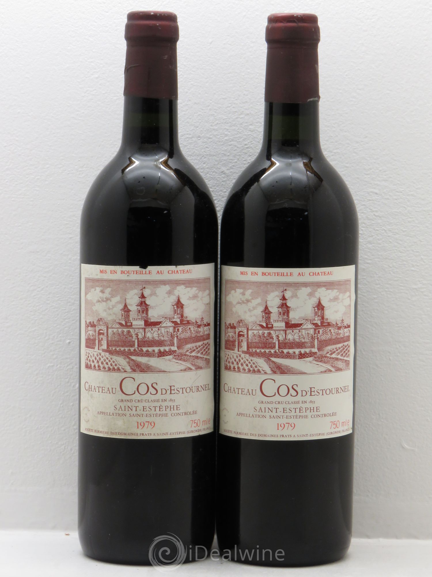 Cos d'Estournel 2ème Grand Cru Classé 1979 - Lot de 2 bouteilles - 0