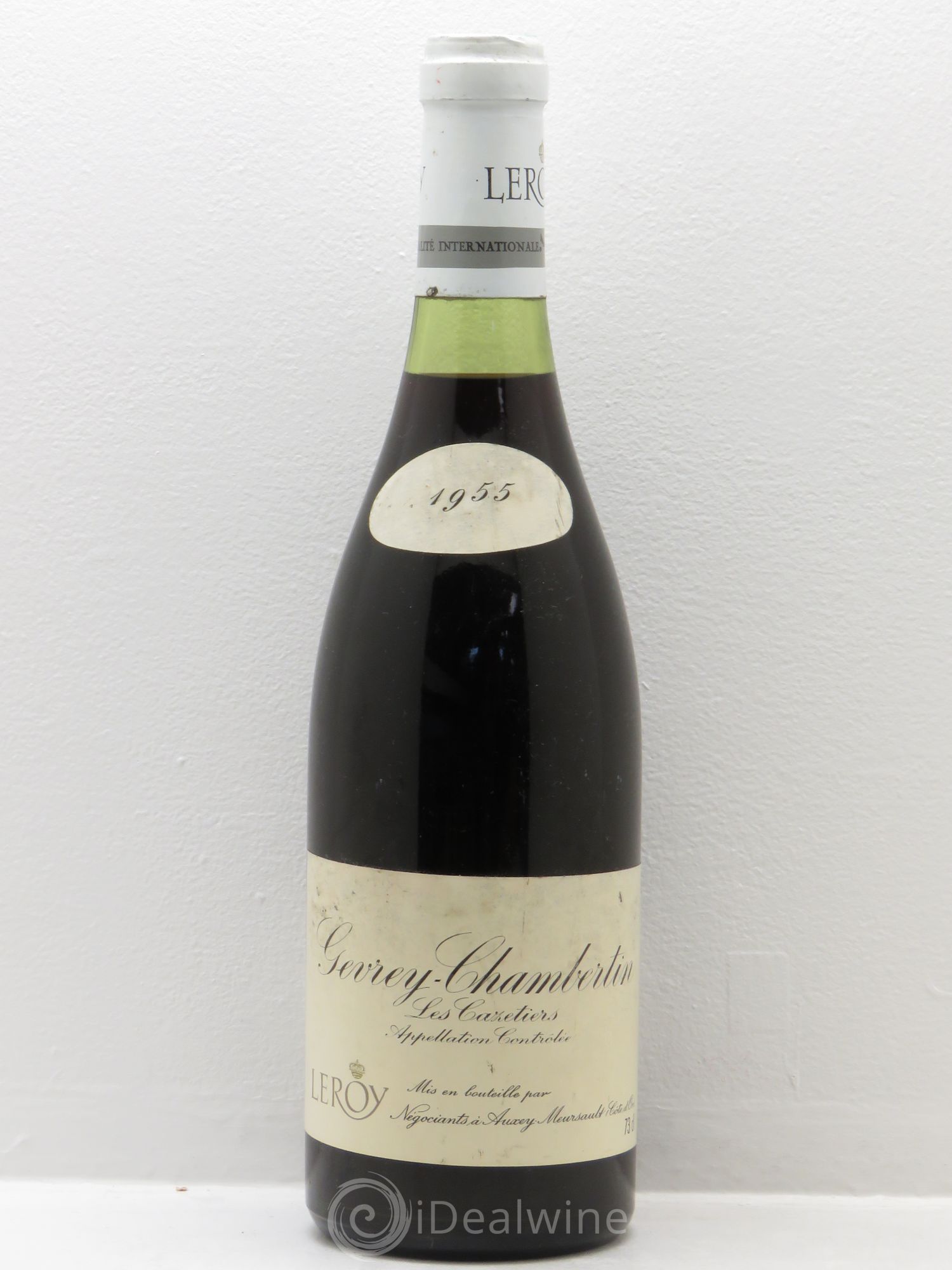 Gevrey-Chambertin Les Cazetiers Leroy SA 1955 - Posten von 1 Flasche - 0