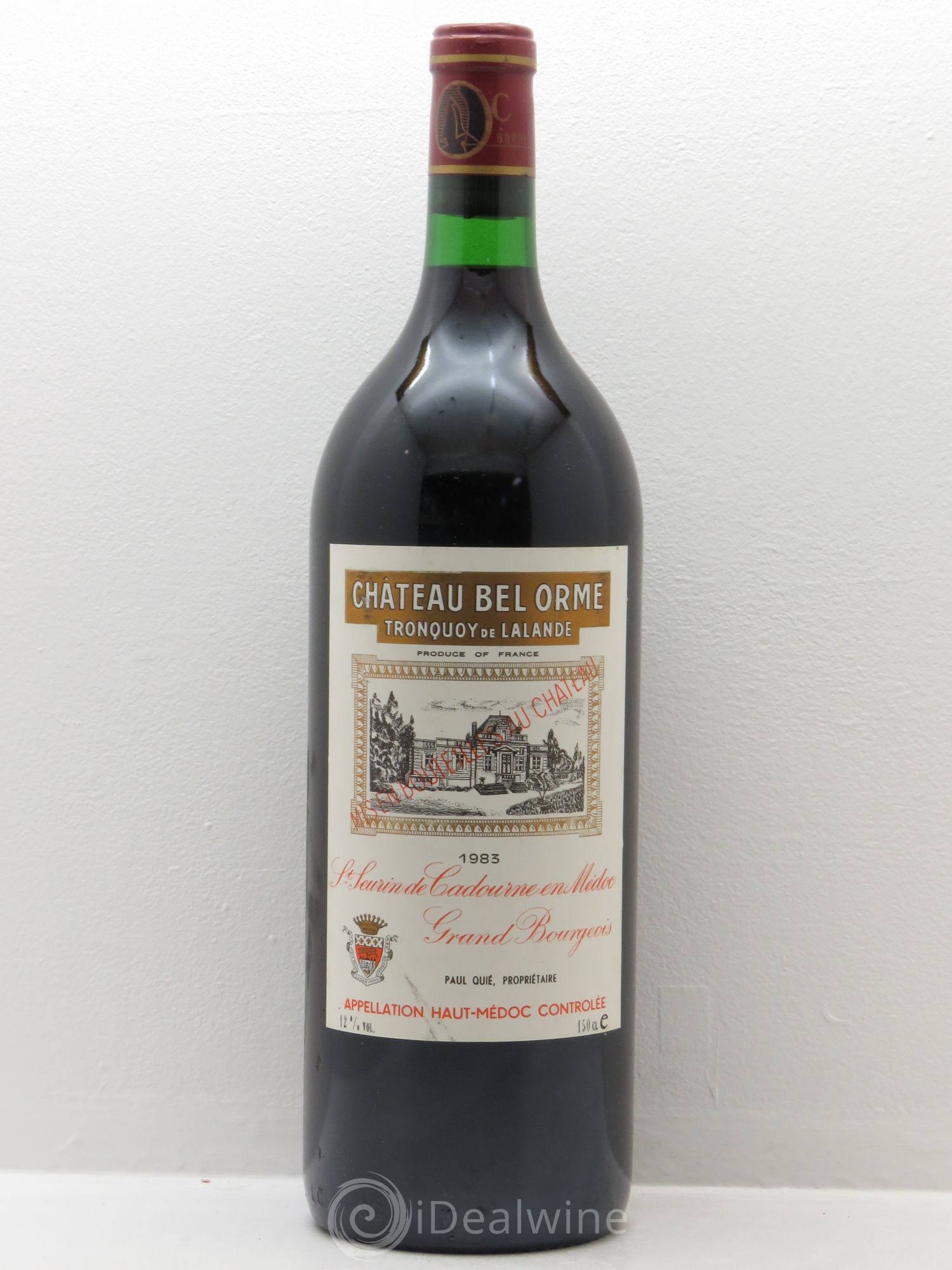 Château Bel Orme Tronquoy de Lalande Cru Bourgeois 1983 - Lot de 1 magnum - 0
