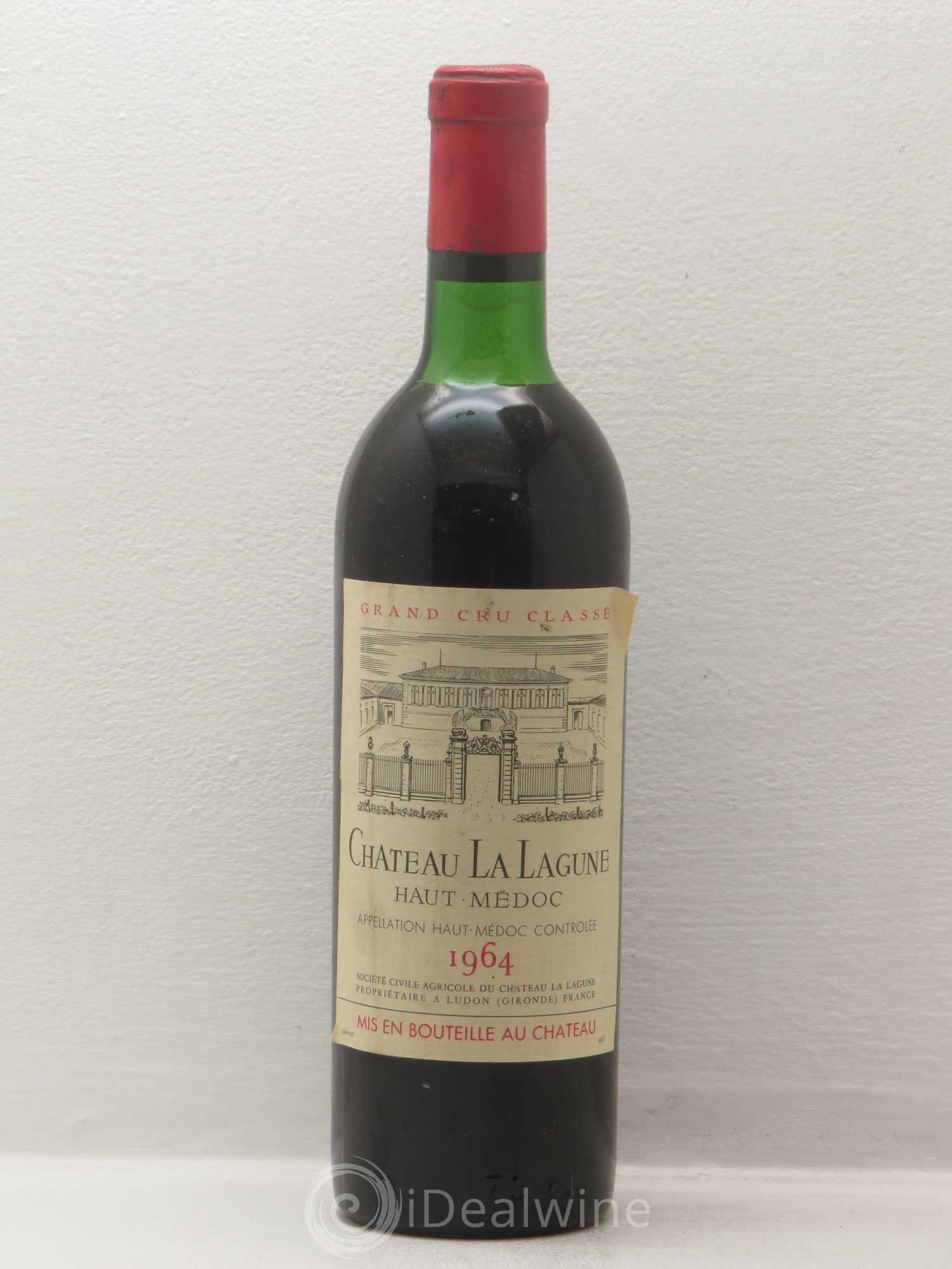 Château la Lagune 3ème Grand Cru Classé 1964 - Lot de 1 bouteille - 0