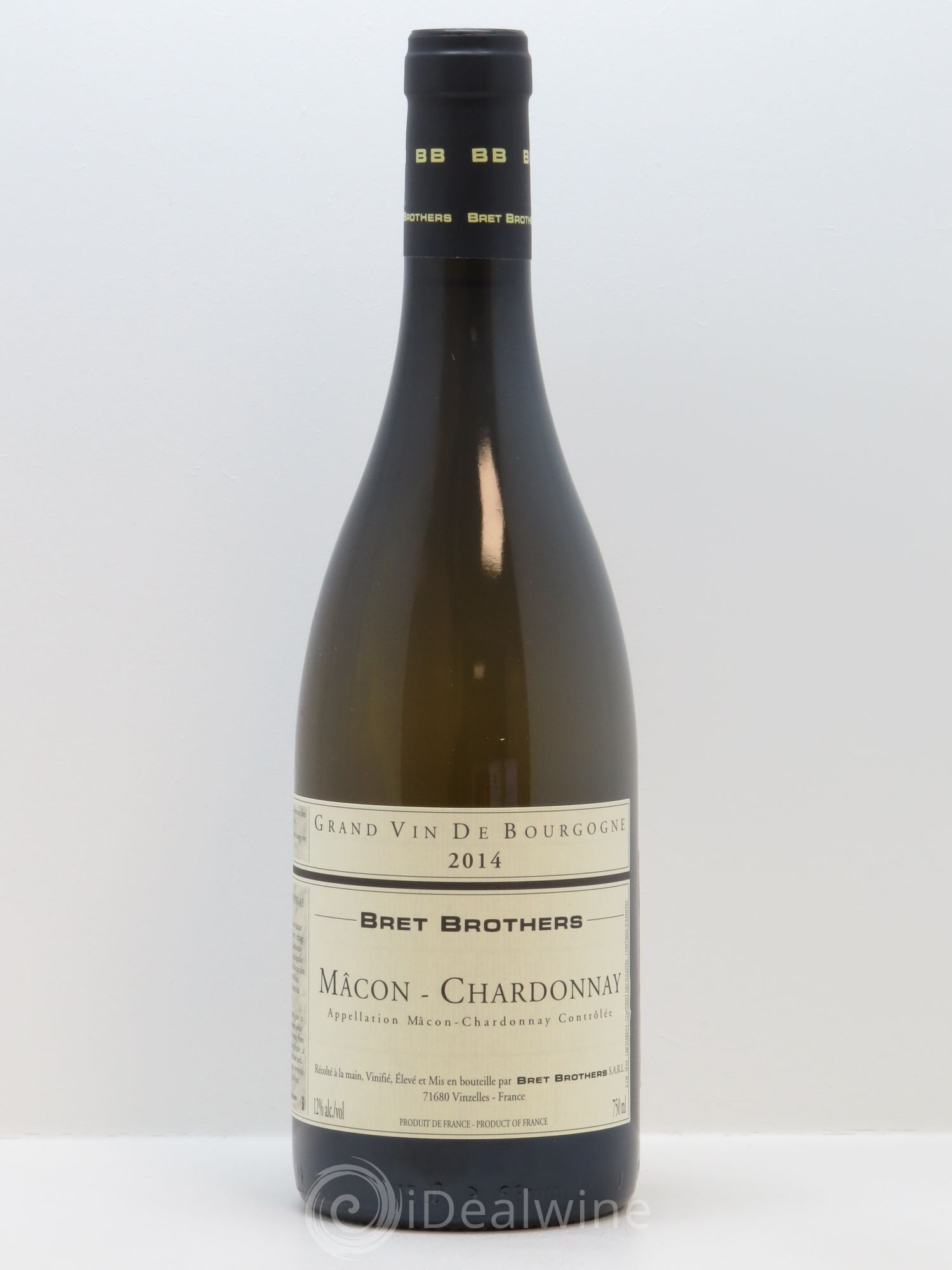 Mâcon-Chardonnay Bret Brothers 2014 - Lot de 1 bouteille - 0