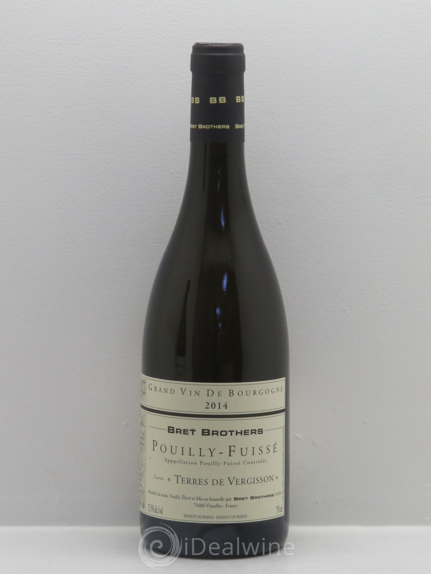 Pouilly-Fuissé Cuvée Terres De Vergisson Bret Brothers 2014 - Lot de 1 bouteille - 0