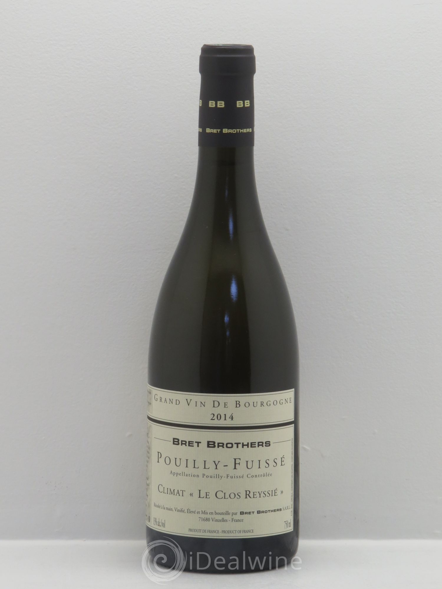 Pouilly-Fuissé Le Clos Reyssié Bret Brothers 2014 - Lot de 1 bouteille - 0