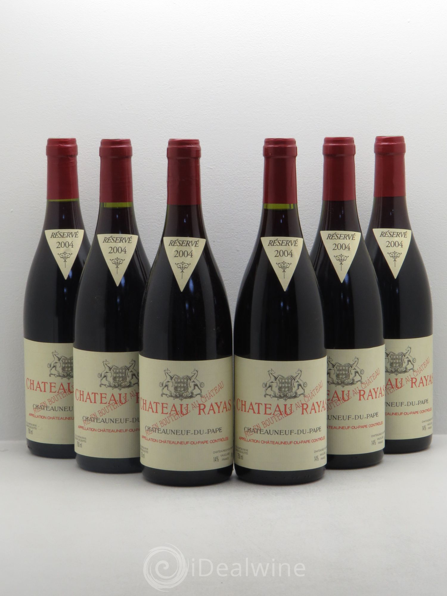 Châteauneuf-du-Pape Château Rayas Emmanuel Reynaud 2004 - Lot de 6 bouteilles - 0
