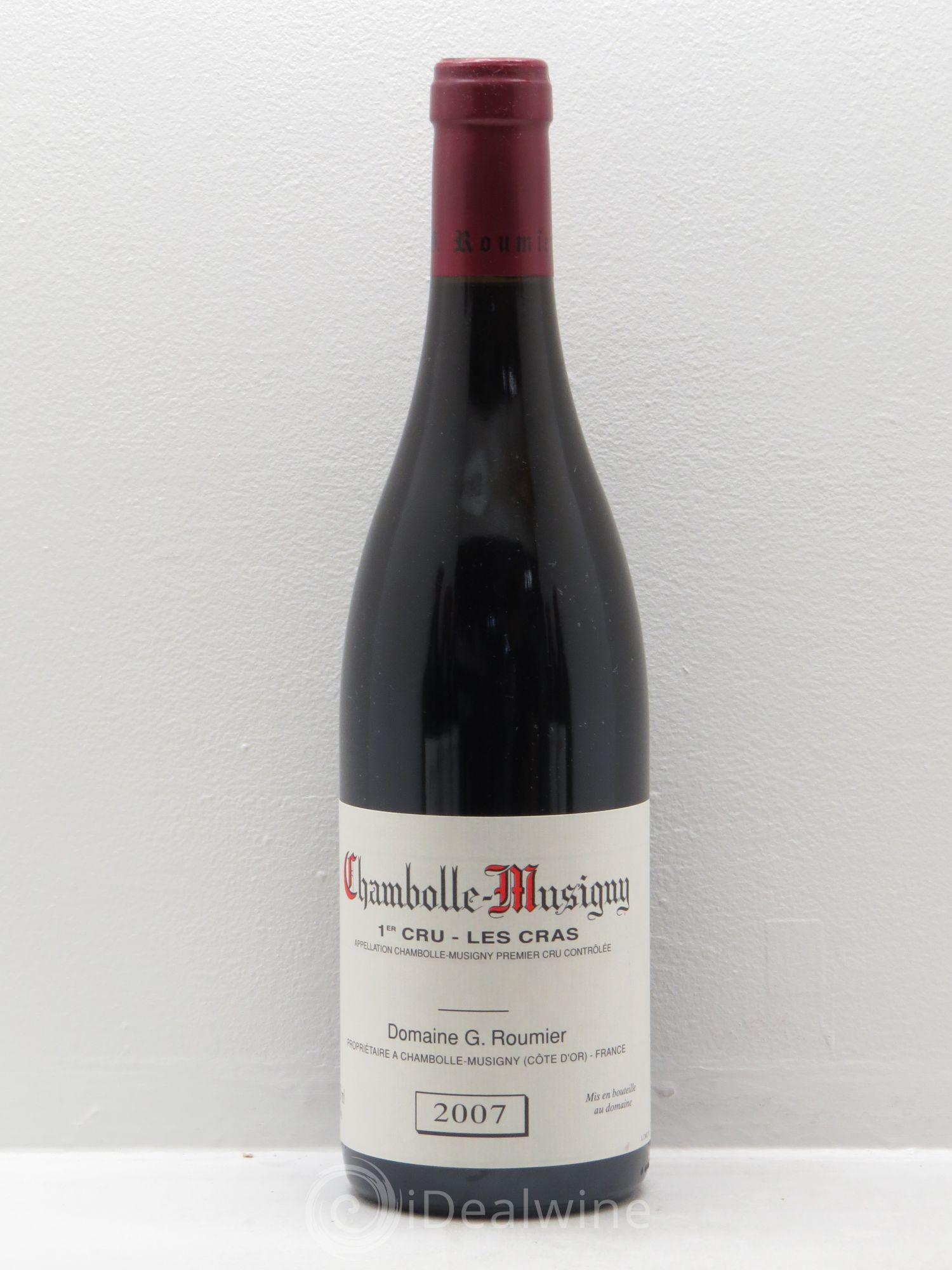 Chambolle-Musigny 1er Cru Les Cras Georges Roumier (Domaine) 2007 - Lot de 6 bouteilles - 0