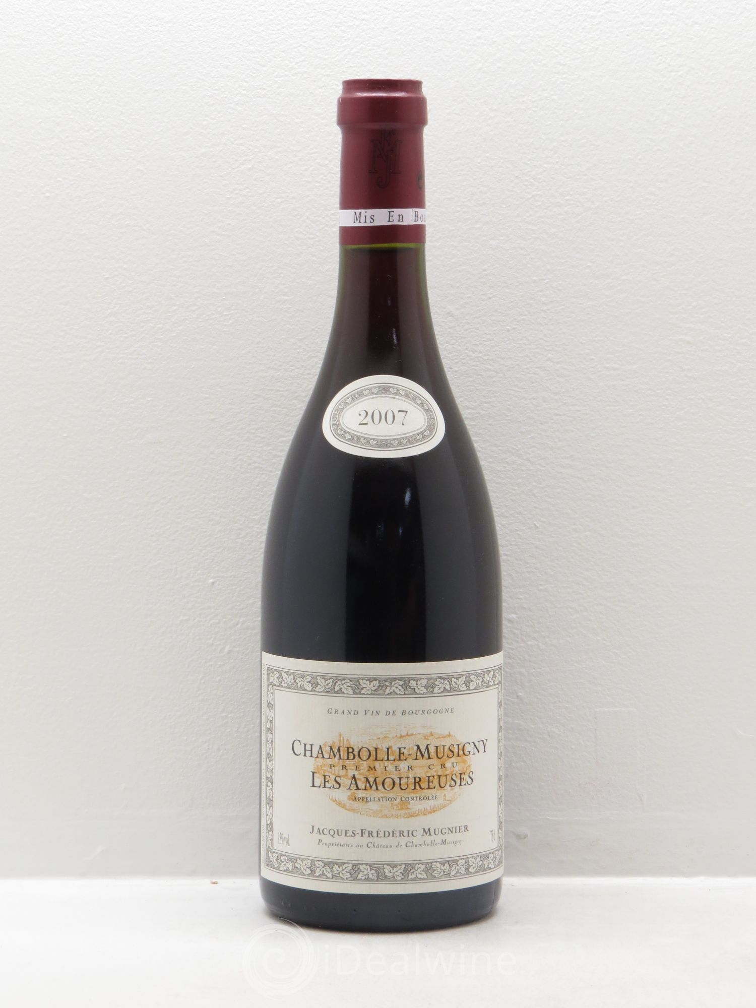 Chambolle-Musigny 1er Cru Les Amoureuses Jacques-Frédéric Mugnier 2007 - Lot de 1 bouteille - 0