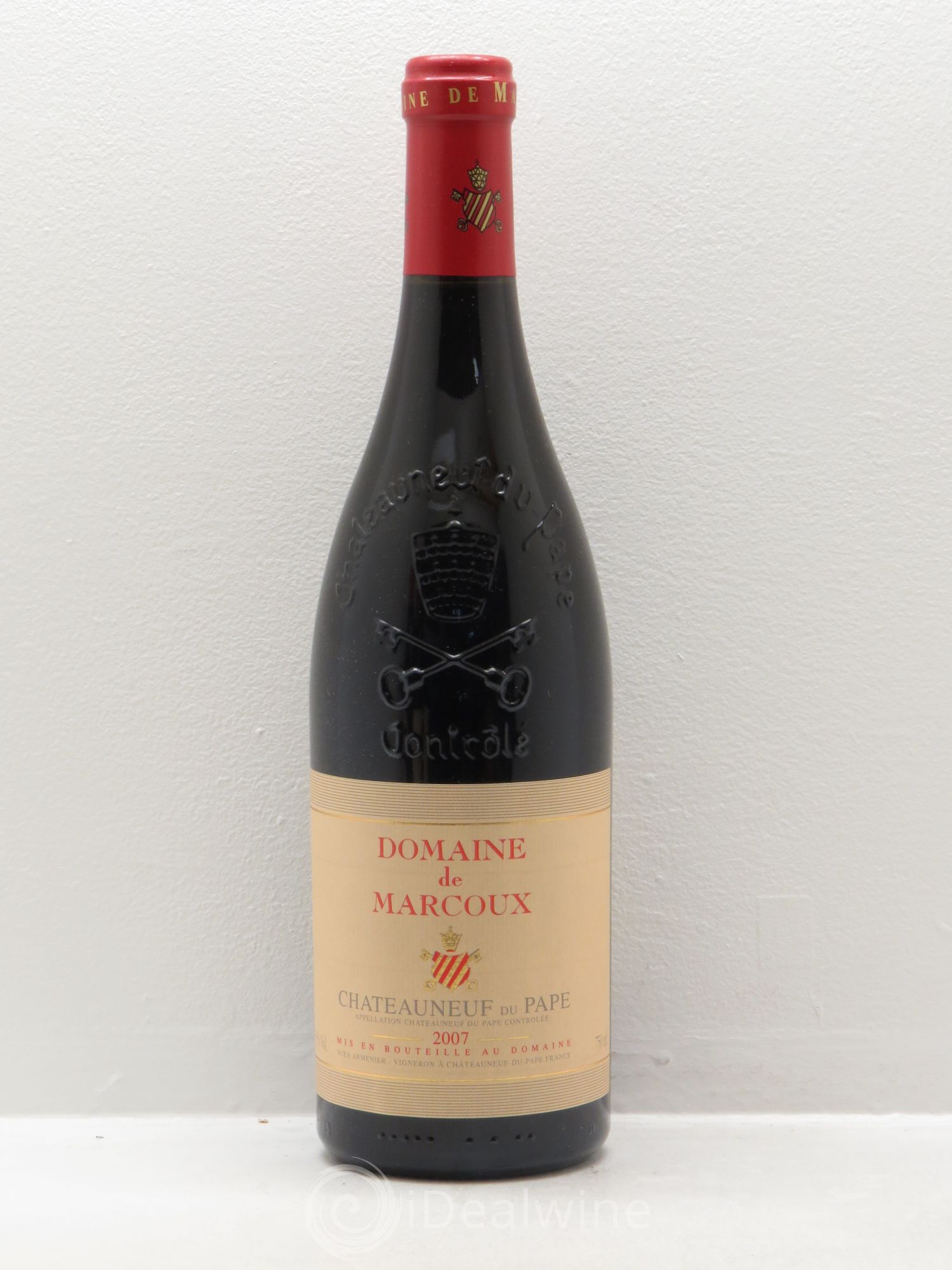 Châteauneuf-du-Pape Marcoux (Domaine de) 2007 - Lot de 6 bouteilles - 0