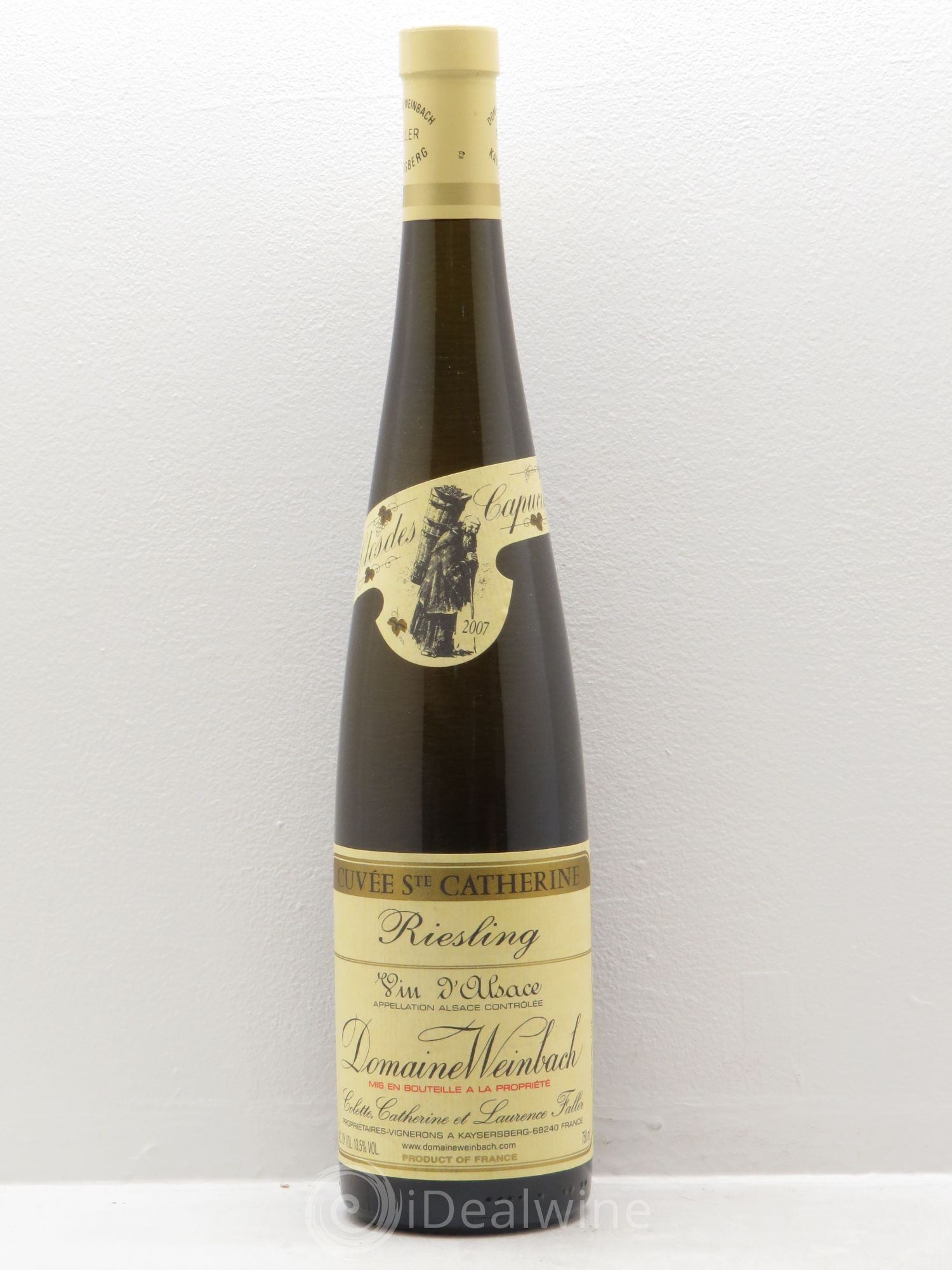 Alsace Riesling Cuvée Sainte-Catherine Weinbach (Domaine) 2007 - Lot de 1 bouteille - 0