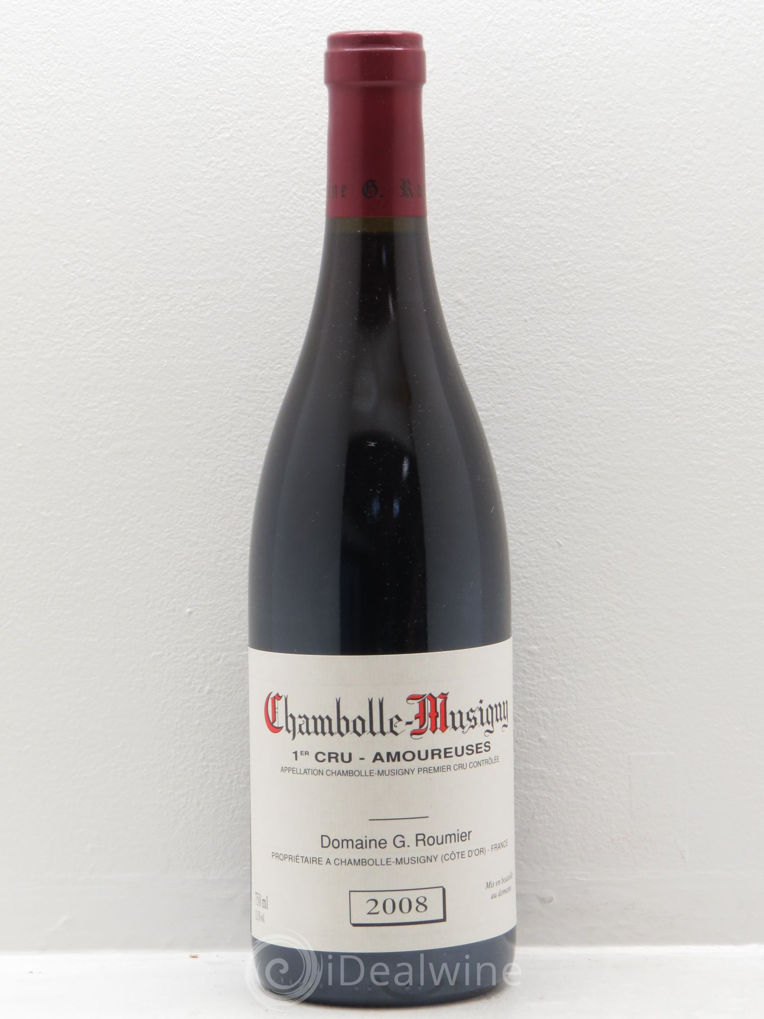 Chambolle-Musigny 1er Cru Les Amoureuses Georges Roumier (Domaine) 2008 - Lot de 1 bouteille - 0