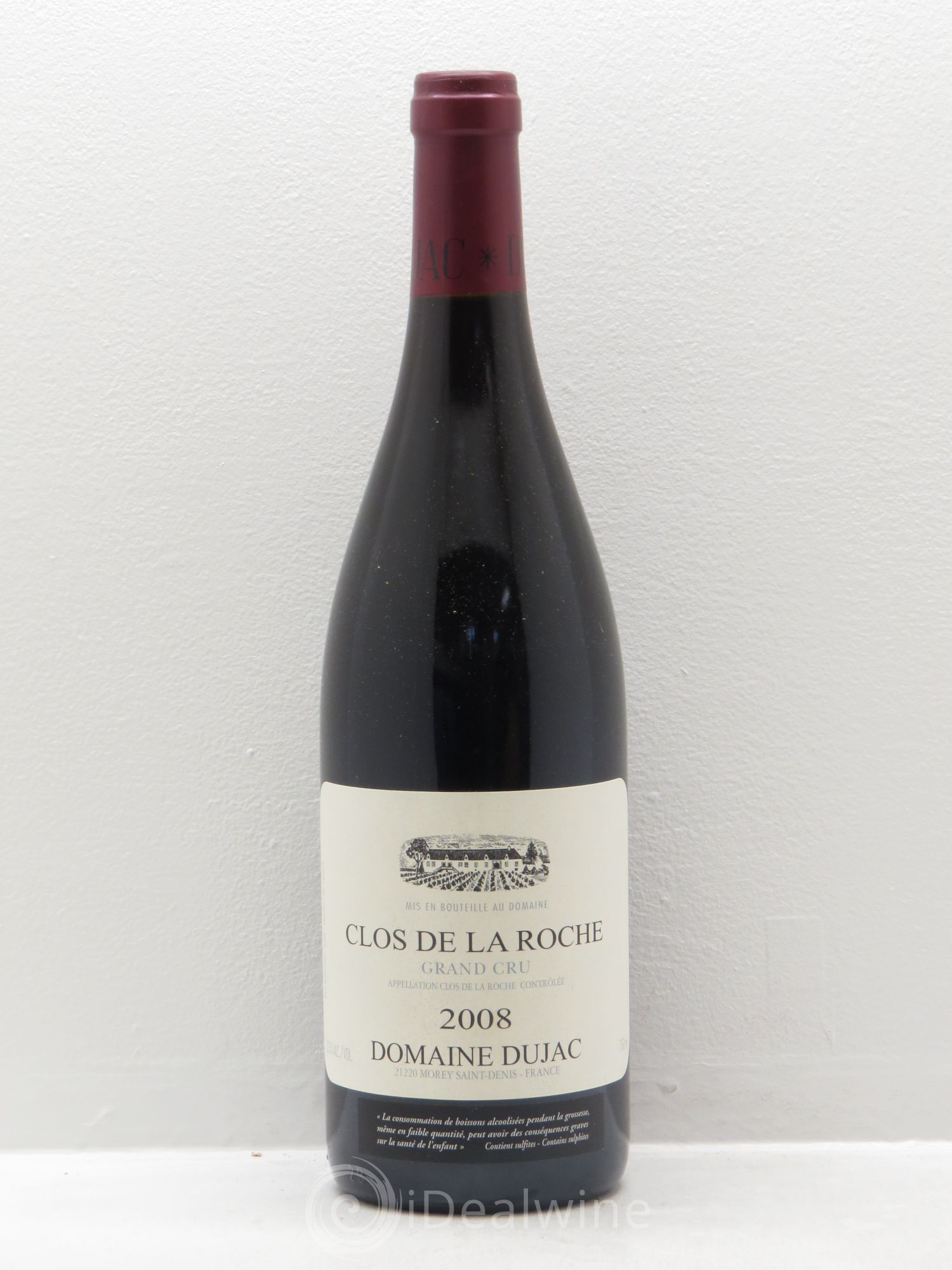Clos de la Roche Grand Cru Dujac (Domaine) 2008 - Lot de 1 bouteille - 0