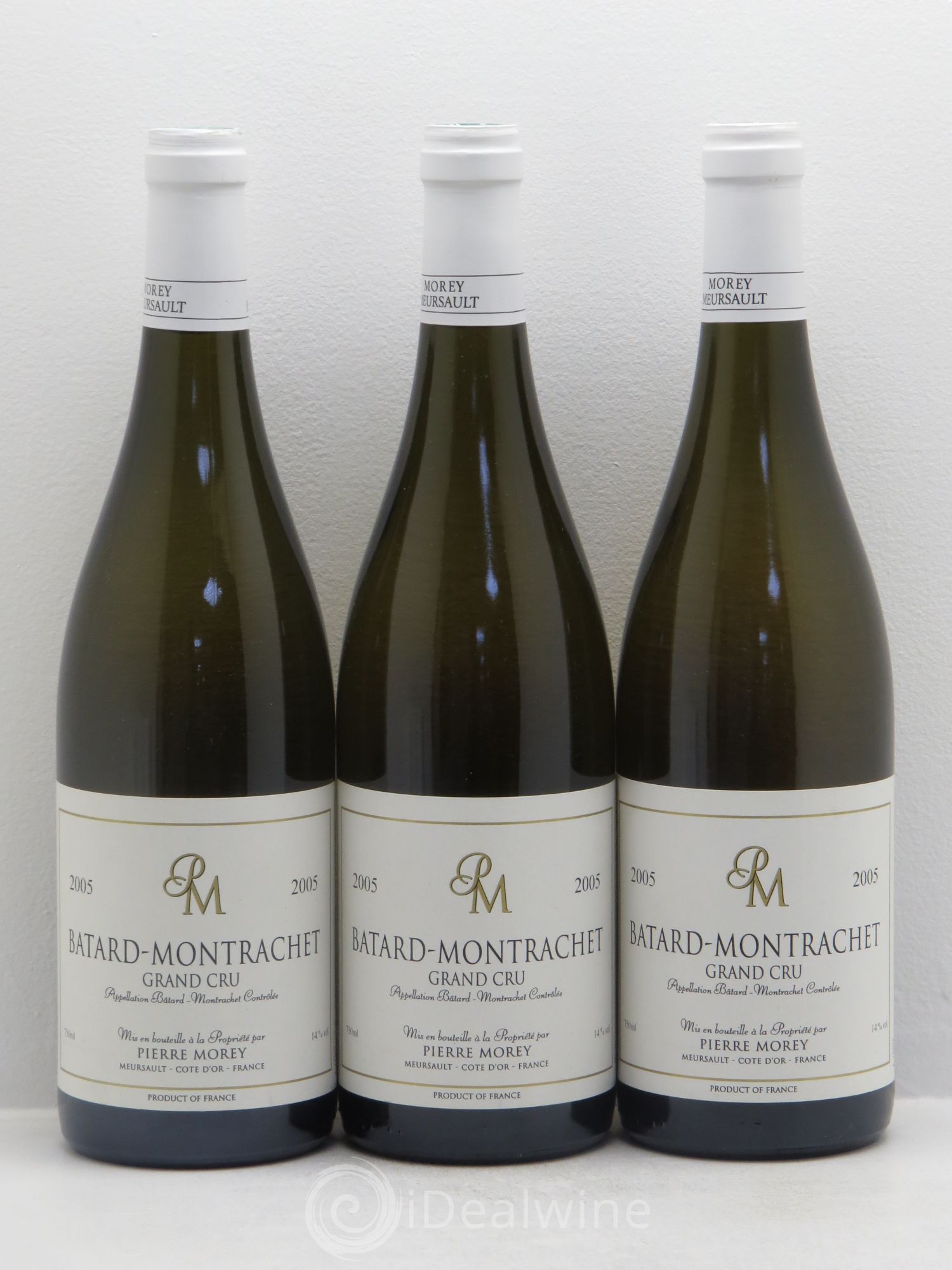 Bâtard-Montrachet Grand Cru Pierre Morey (Domaine) 2005 - Lot de 3 bouteilles - 0