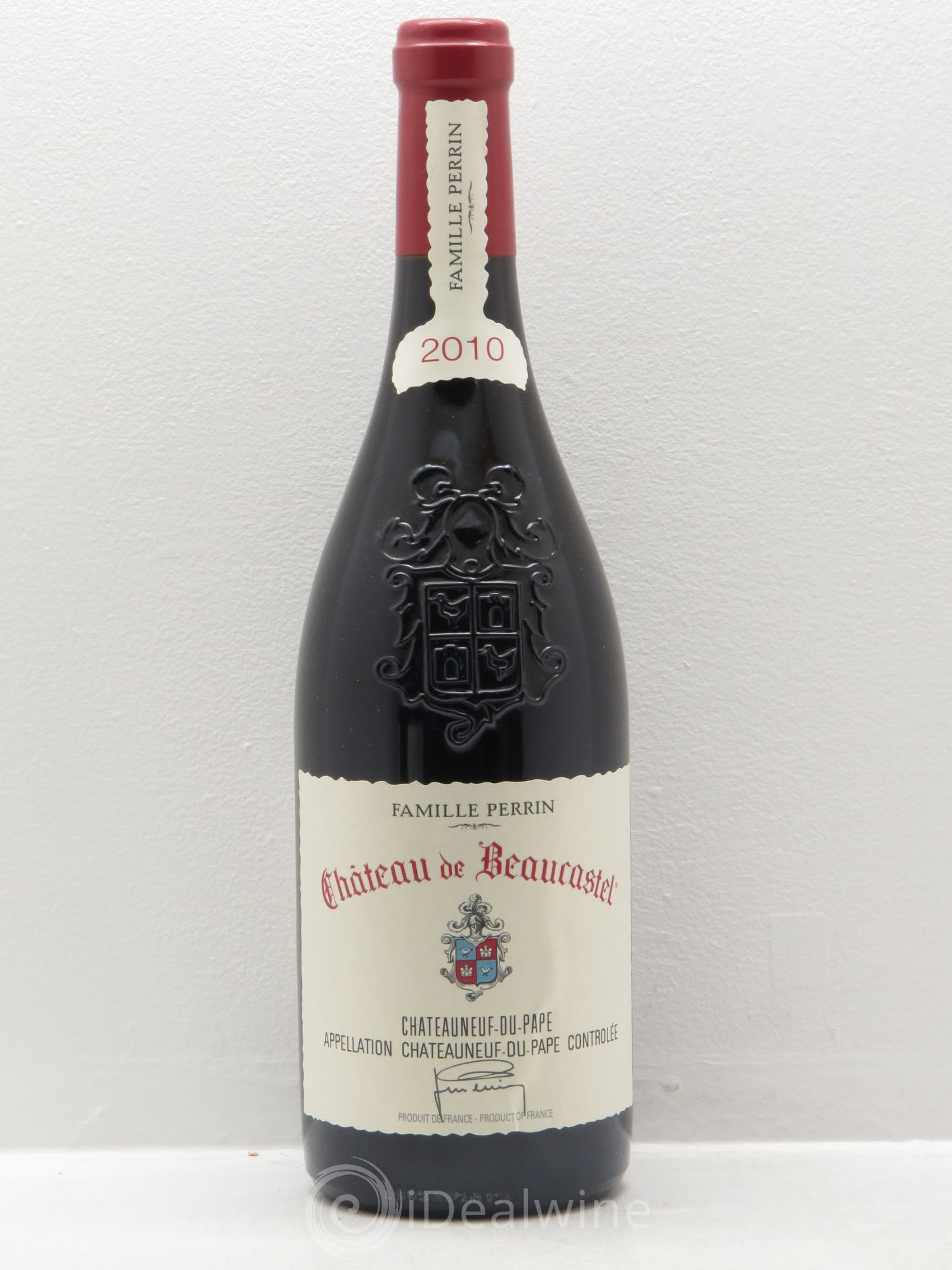 Châteauneuf-du-Pape Château de Beaucastel Famille Perrin 2010 - Lot de 6 bouteilles - 0