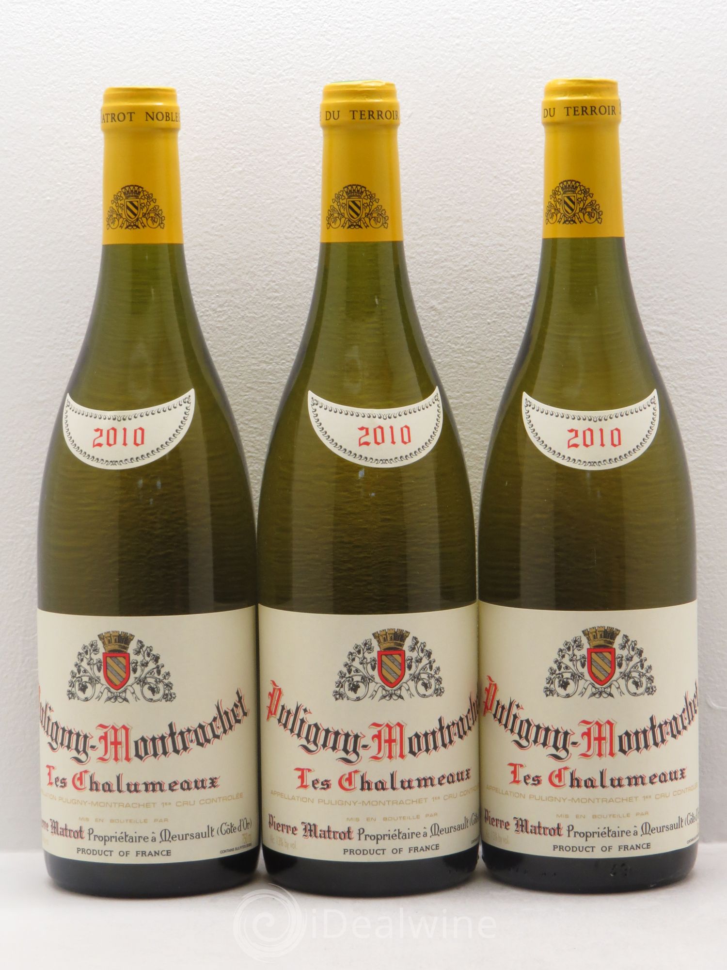 Puligny-Montrachet 2010 - Lot de 3 bouteilles - 0