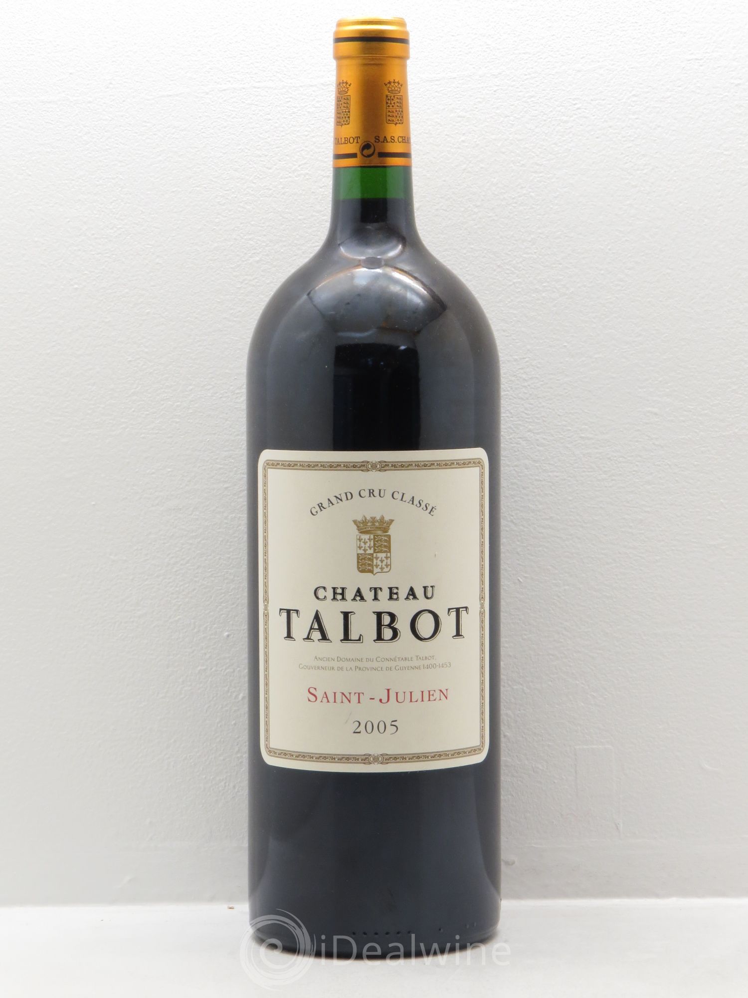 Château Talbot 4ème Grand Cru Classé 2005 - Lot de 1 magnum - 0