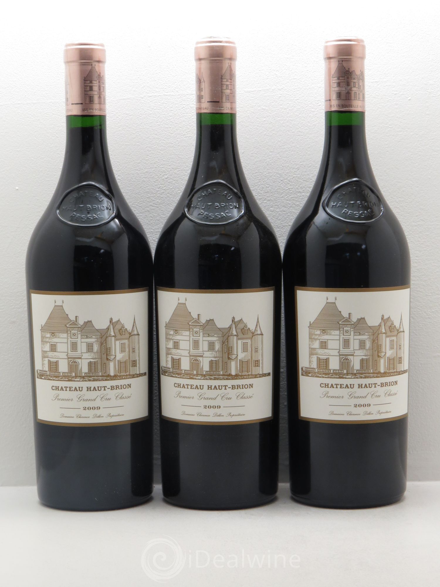Château Haut Brion 1er Grand Cru Classé 2009 - Lot de 3 magnums - 0