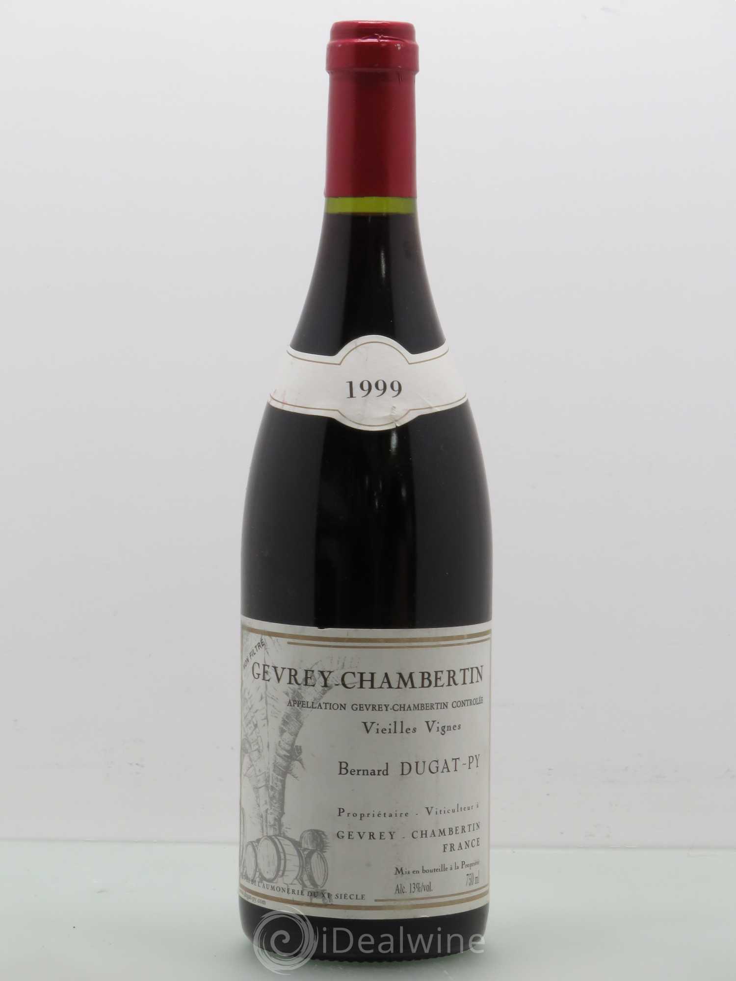 Gevrey-Chambertin Vieilles Vignes Dugat-Py 1999 - Lot de 1 bouteille - 0