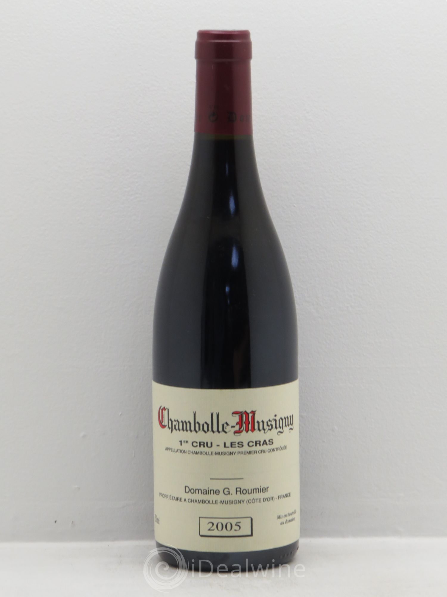 Chambolle-Musigny 1er Cru Les Cras Georges Roumier (Domaine) 2005 - Lot de 1 bouteille - 0
