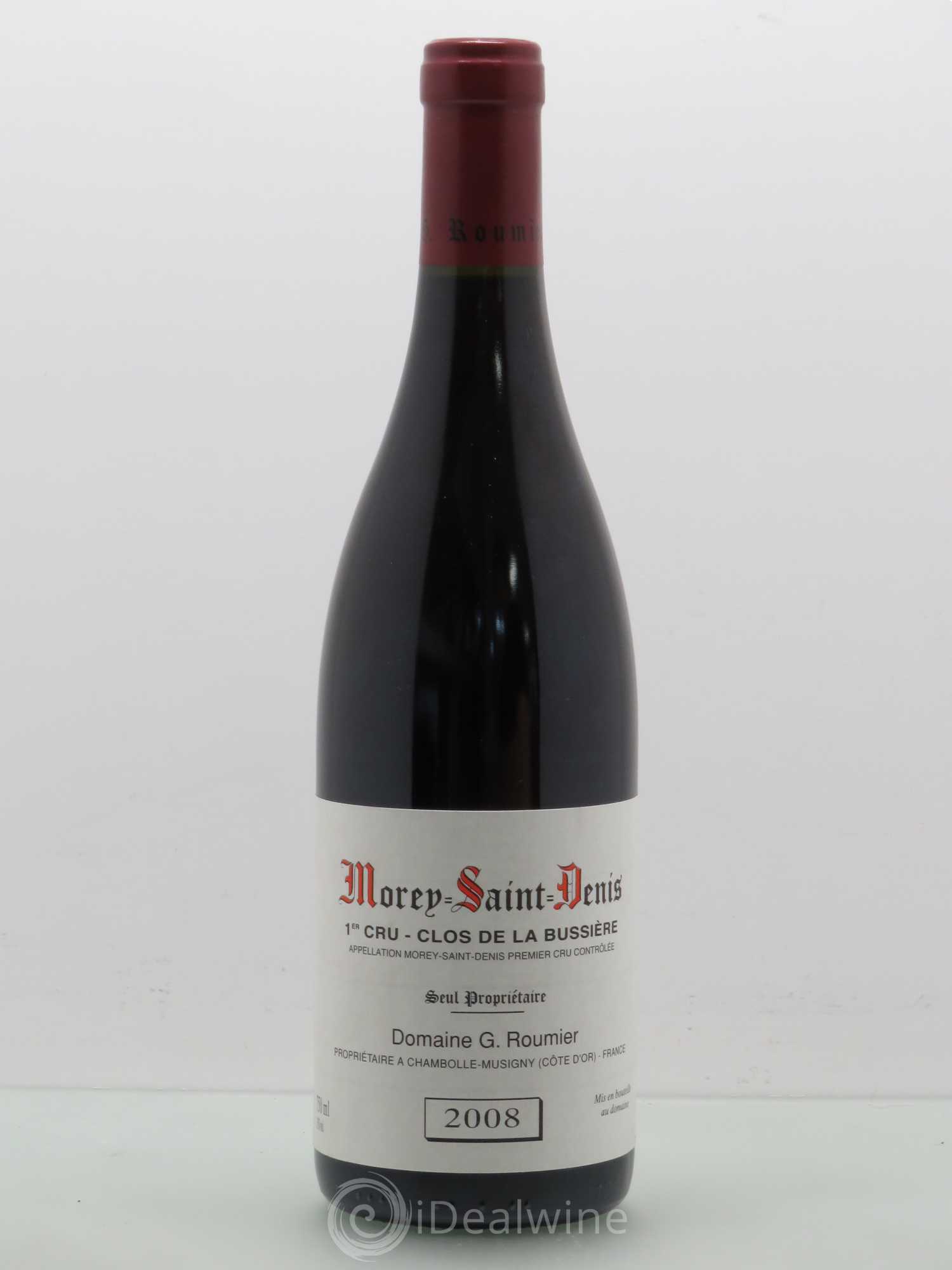 Morey-Saint-Denis 1er Cru Clos de la Bussière Georges Roumier (Domaine) 2008 - Lot de 1 bouteille - 0