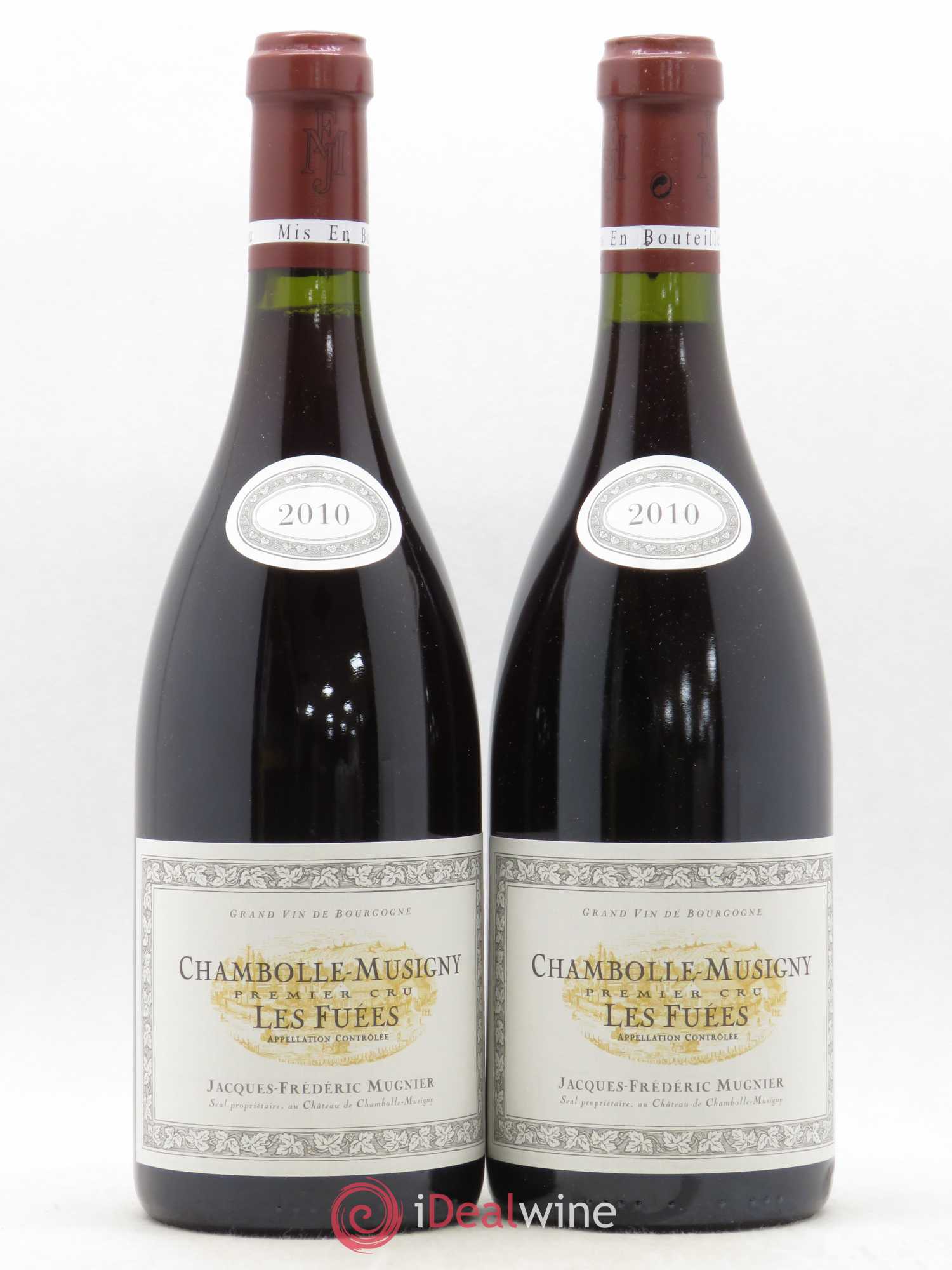 Chambolle-Musigny 1er Cru Les Fuées Jacques-Frédéric Mugnier 2010 - Lot de 2 bouteilles - 0