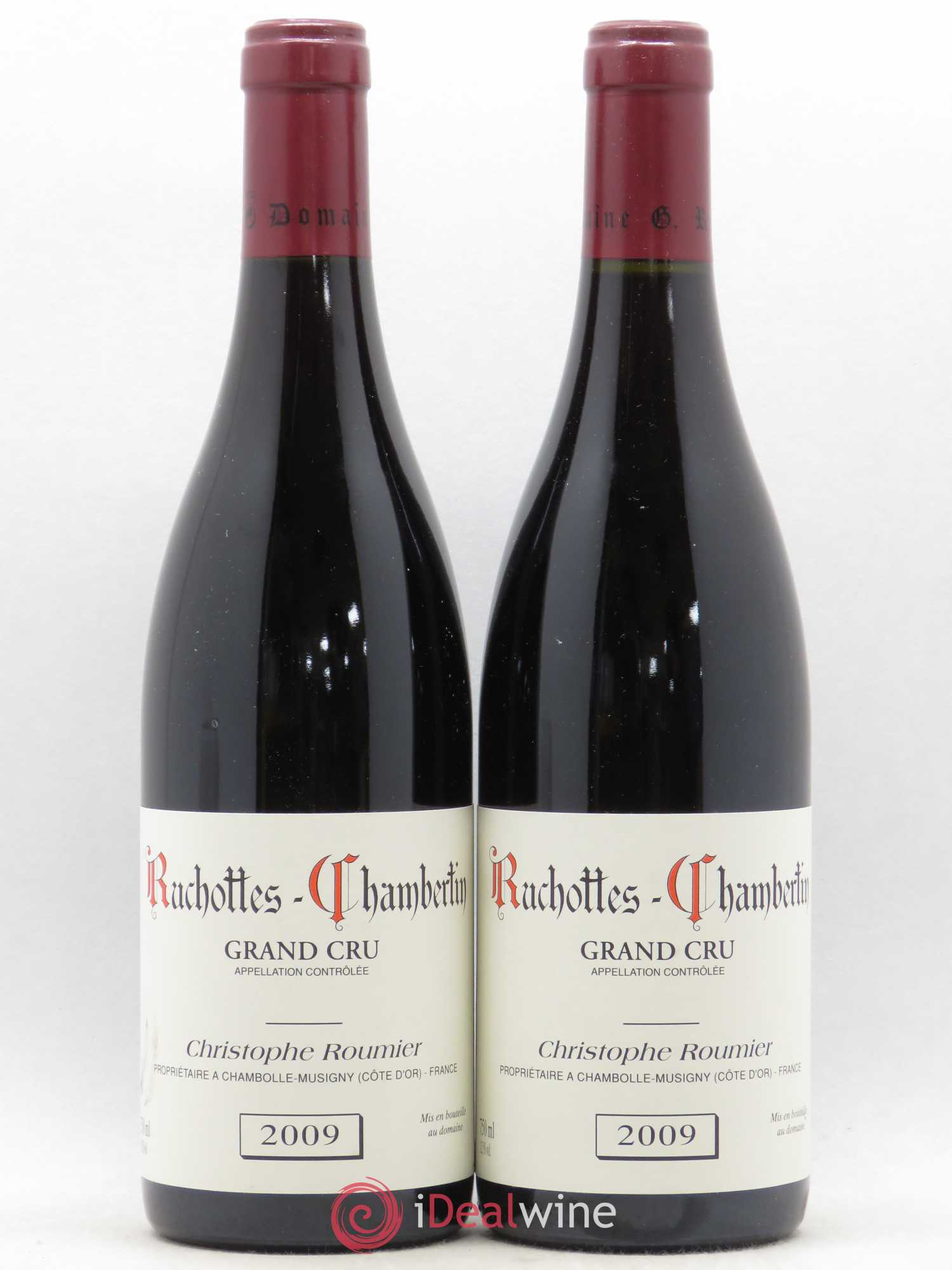 Ruchottes-Chambertin Grand Cru Christophe Roumier 2009 - Lot de 2 bouteilles - 0