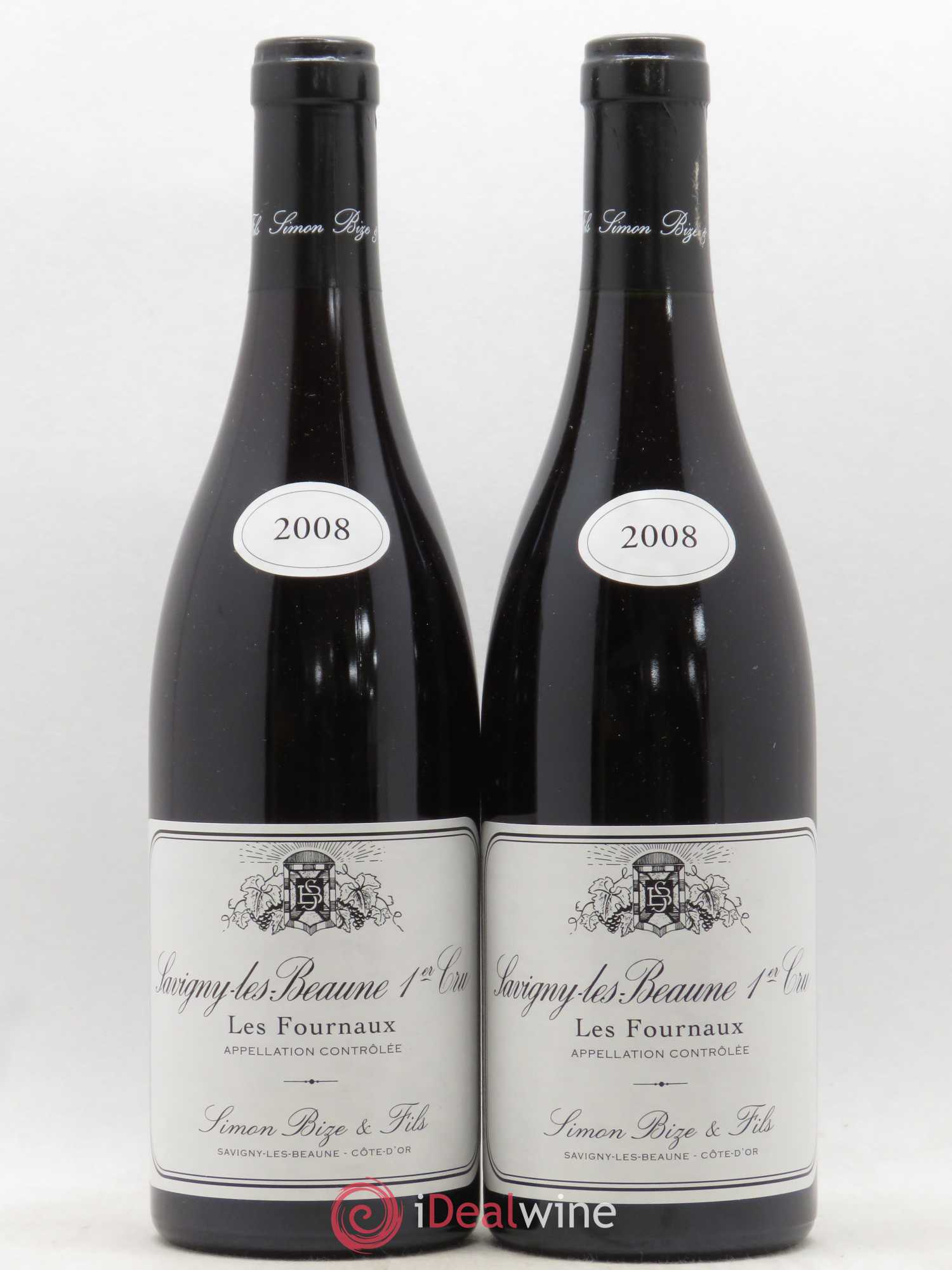 Savigny-lès-Beaune 1er Cru Les Fournaux Simon Bize & Fils 2008 - Lot de 2 bouteilles - 0