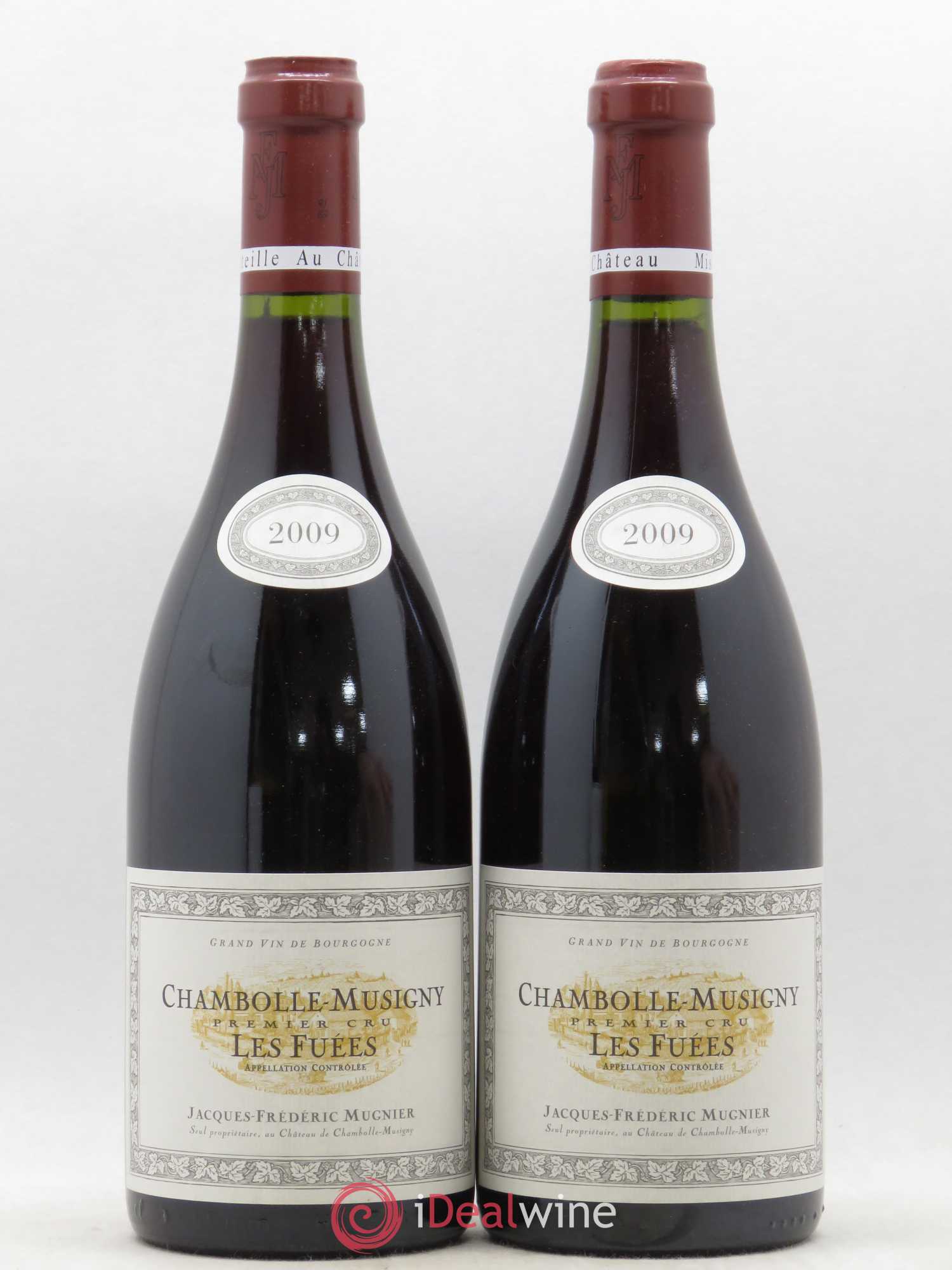 Chambolle-Musigny 1er Cru Les Fuées Jacques-Frédéric Mugnier 2009 - Lot de 2 bouteilles - 0