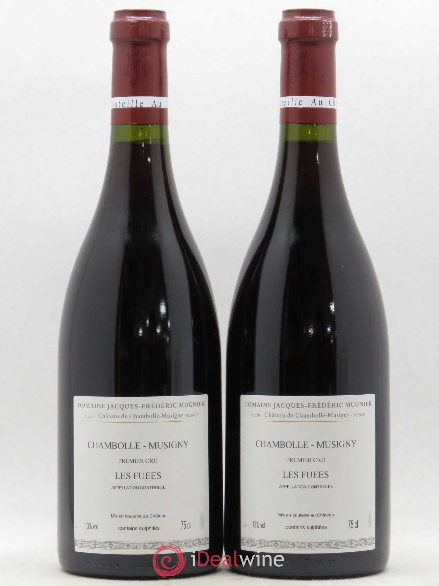 Chambolle-Musigny 1er Cru Les Fuées Jacques-Frédéric Mugnier 2010 - Lot de 2 bouteilles - 1