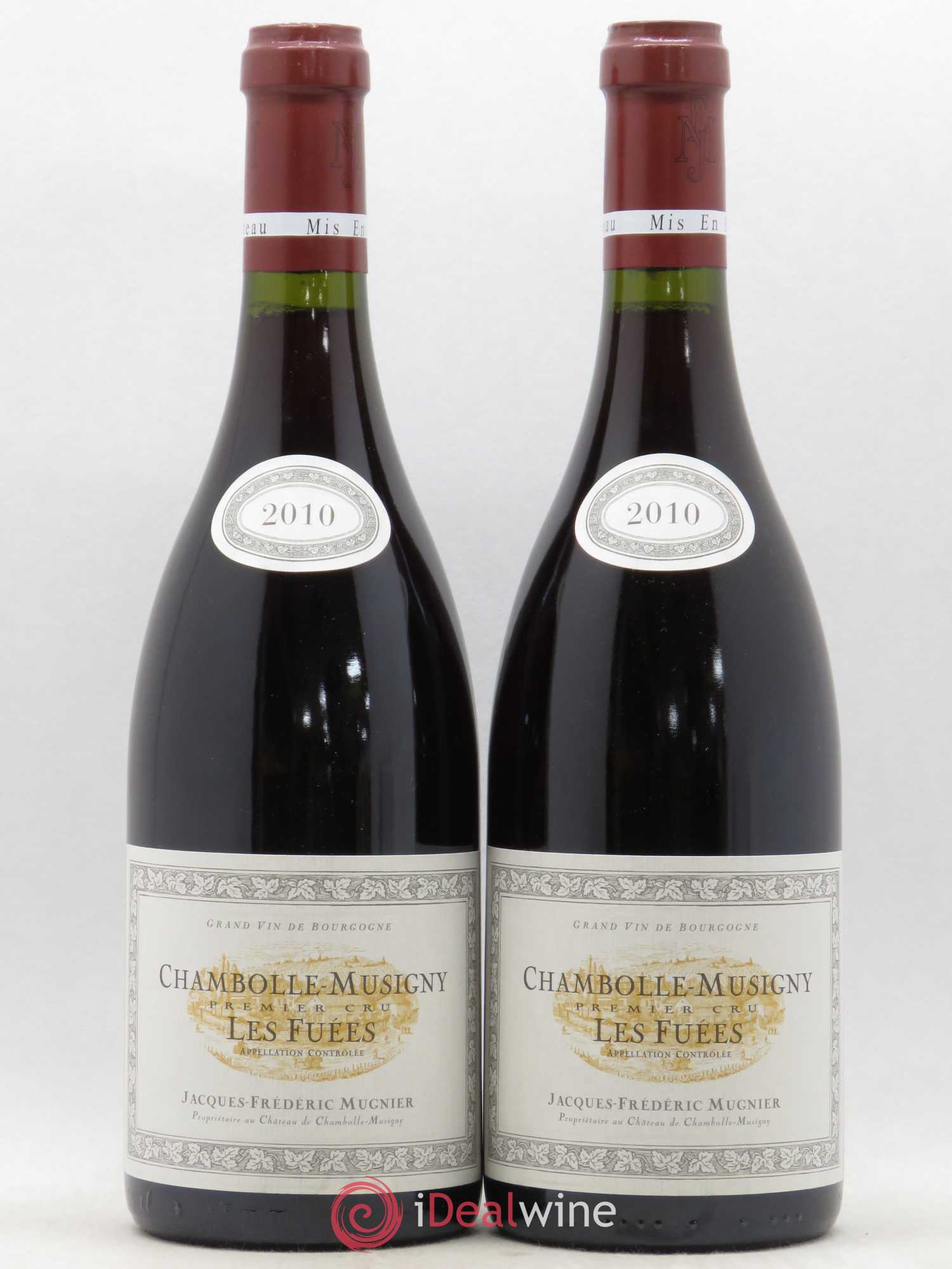Chambolle-Musigny 1er Cru Les Fuées Jacques-Frédéric Mugnier 2010 - Lot de 2 bouteilles - 0