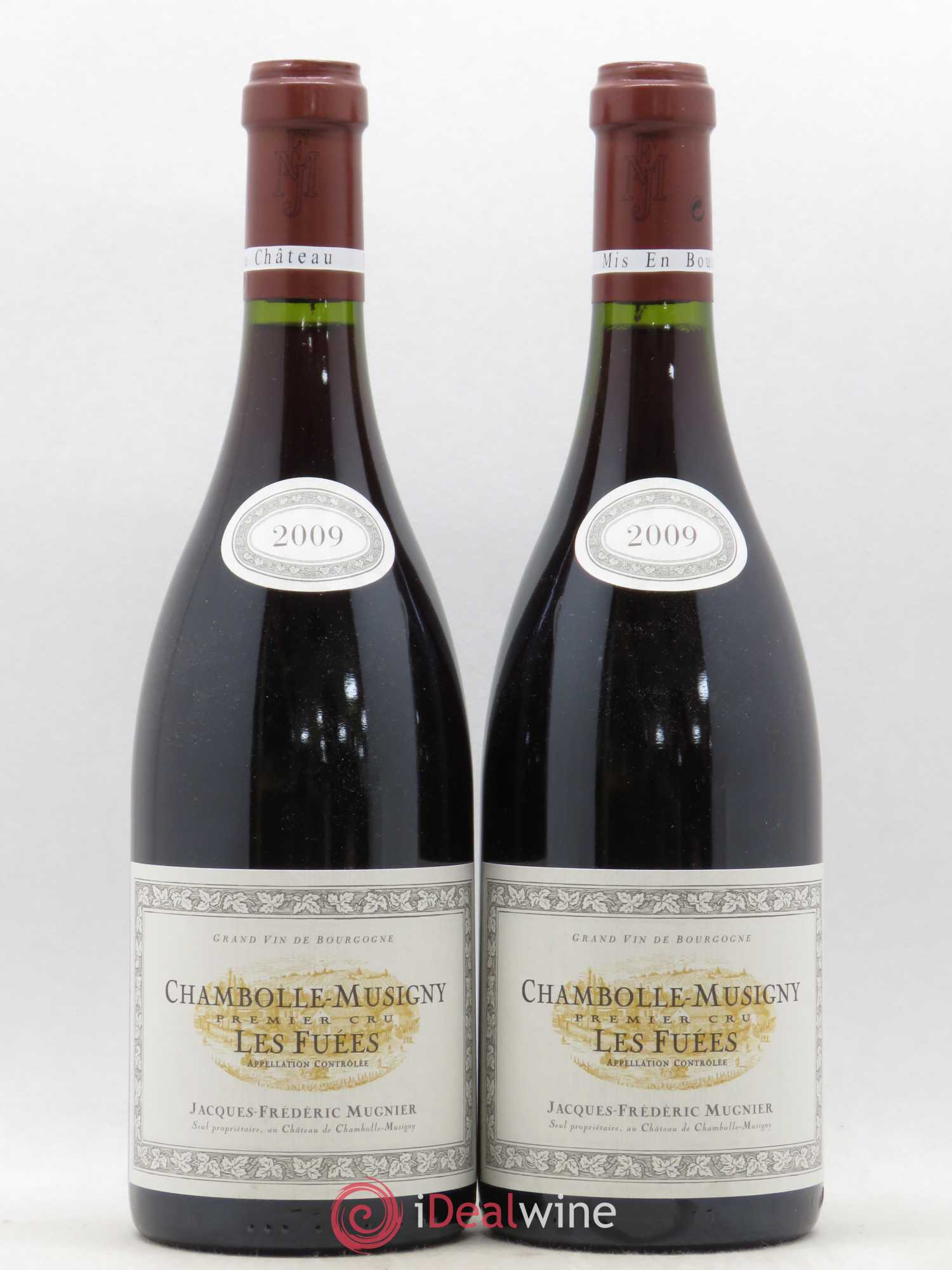 Chambolle-Musigny 1er Cru Les Fuées Jacques-Frédéric Mugnier 2009 - Lot de 2 bouteilles - 0